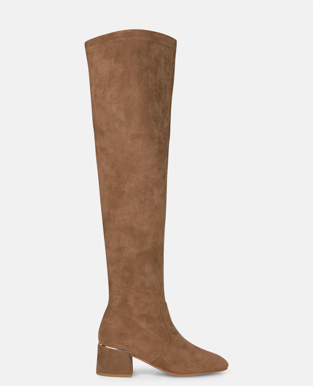 Imagem 0 de Botas Básicas com Cano Alto e Fecho Zip