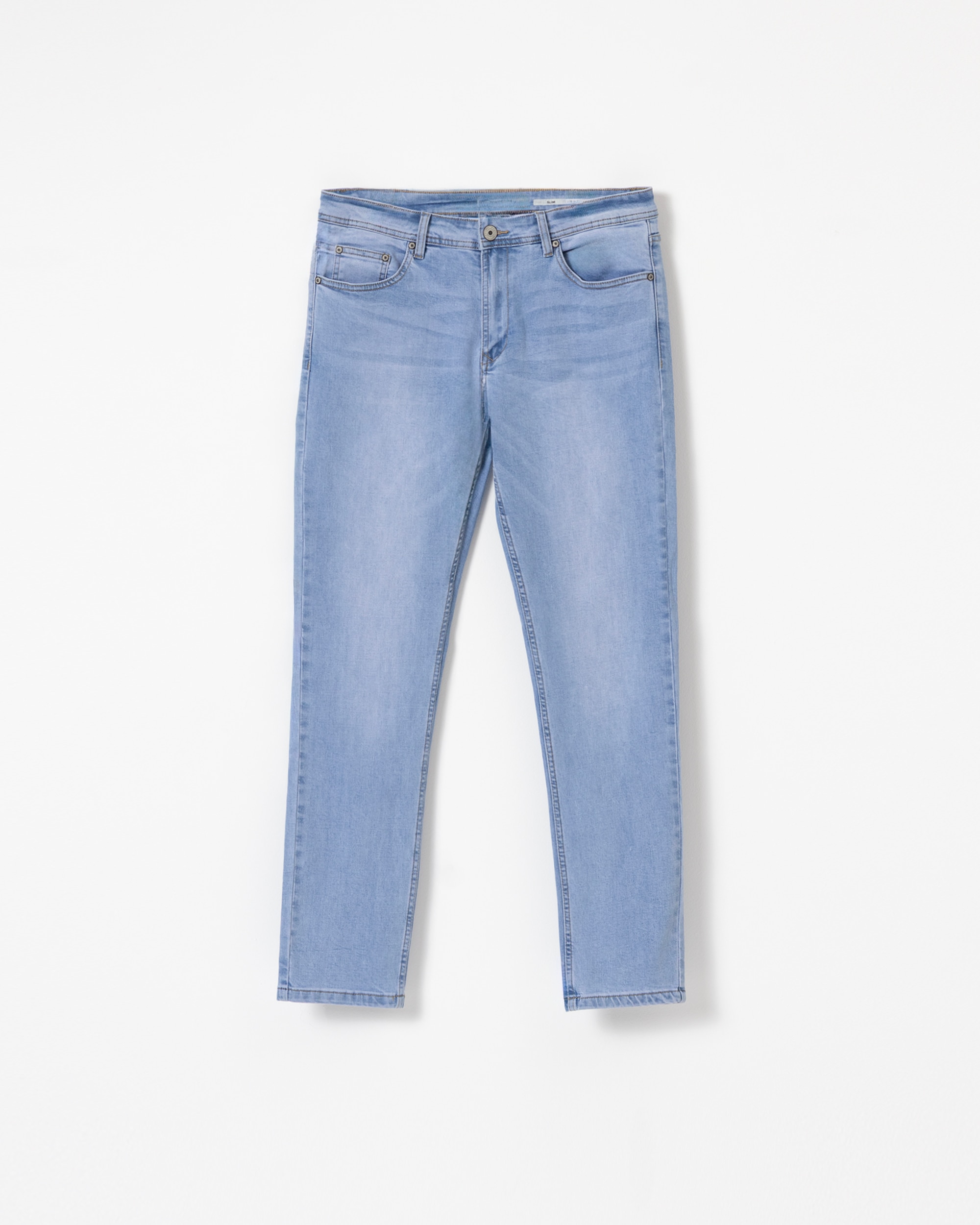 Jeans Slim Fit Azul-claro Azul-claro-5
