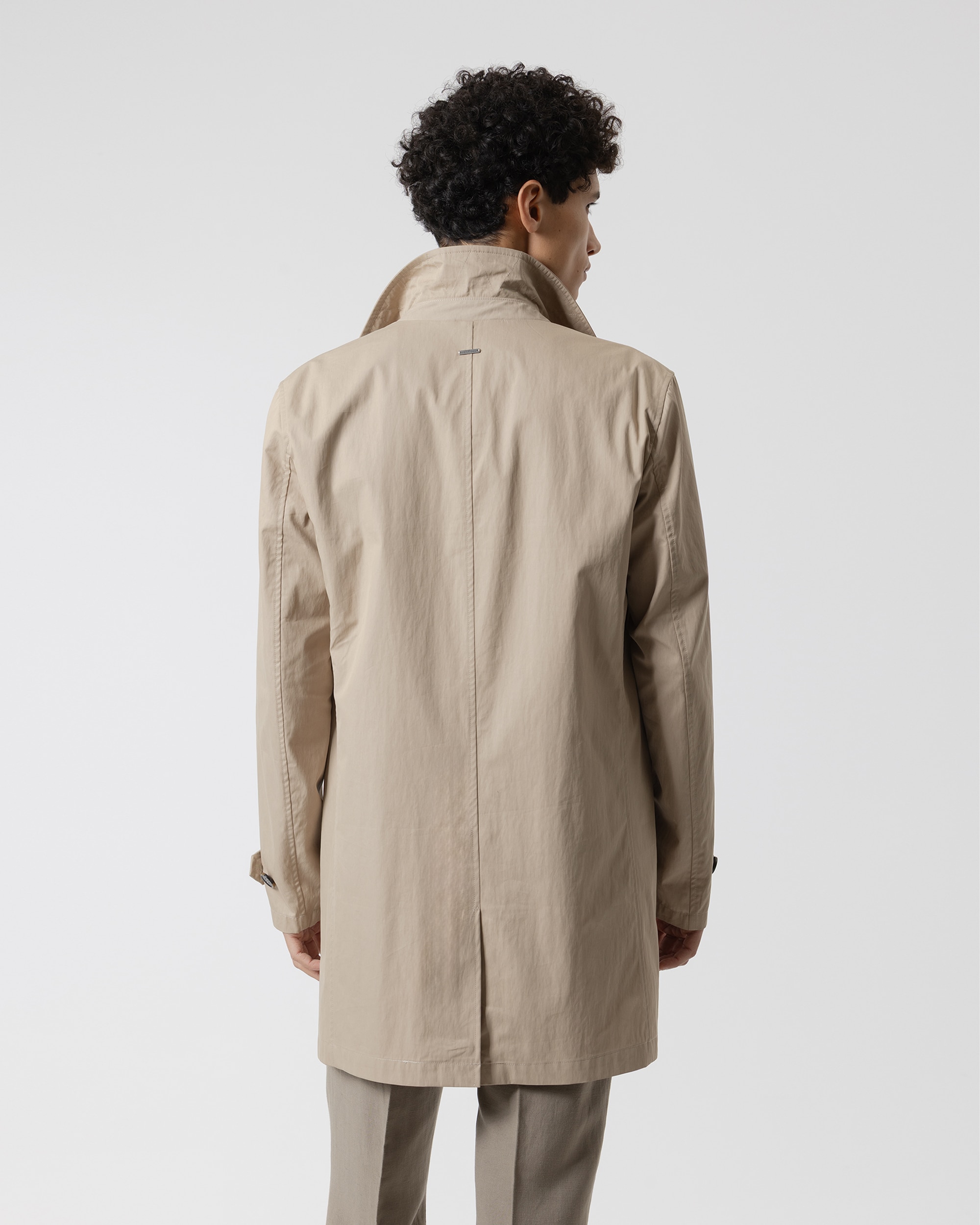 Gabardina em Areia Areia-4