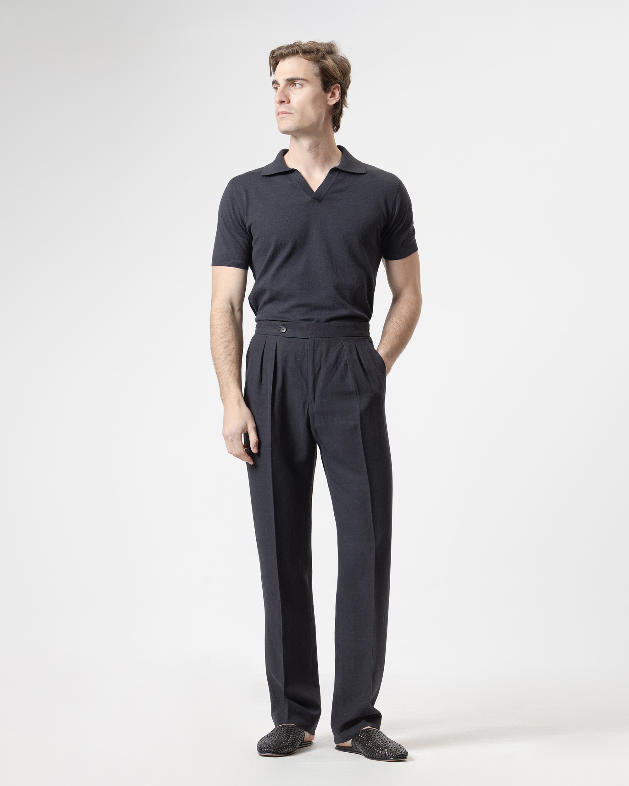 Imagem 0 de Calças Formais Relaxed Fit