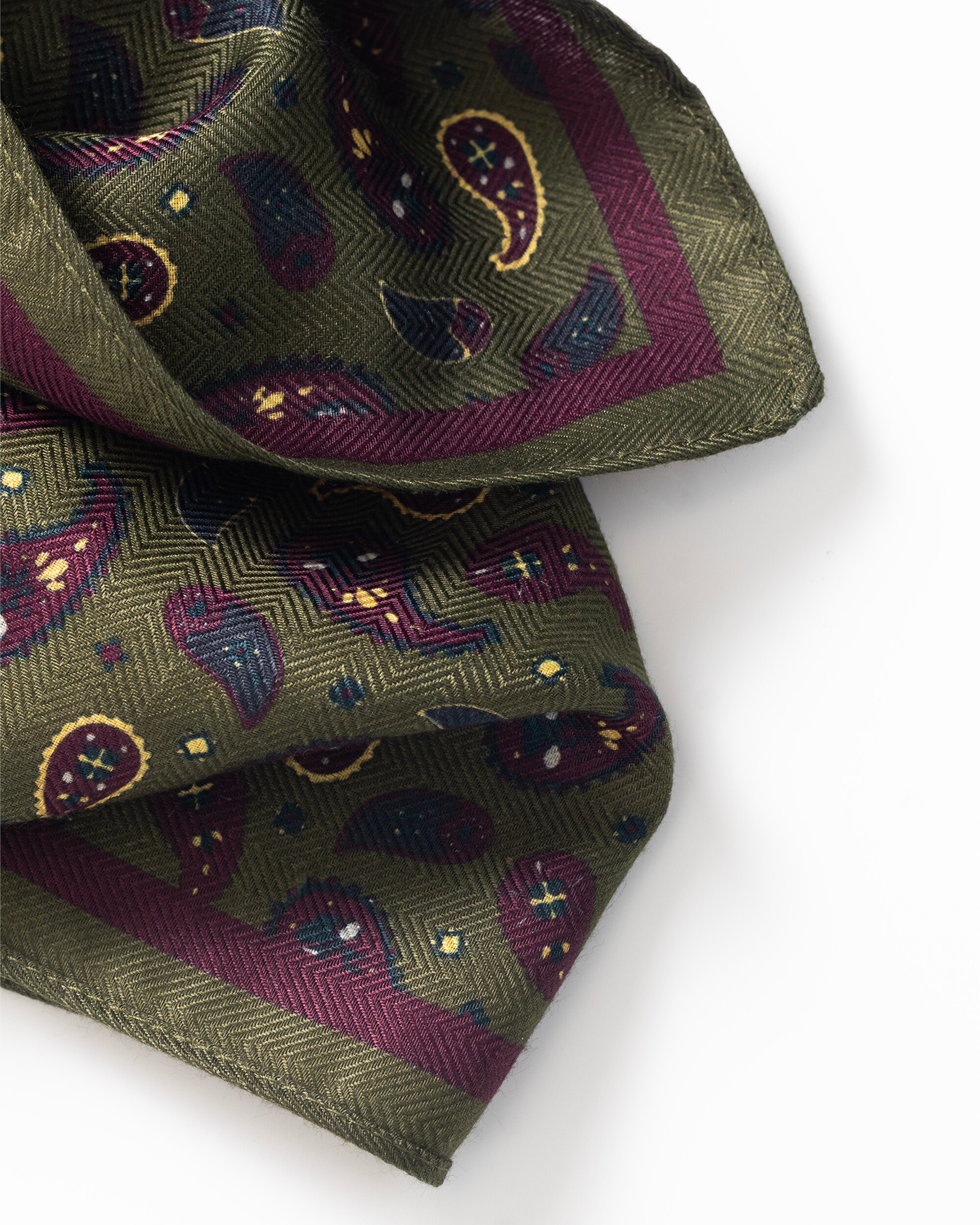 Lenço de Bolso Amebas Vinho Vinho-4