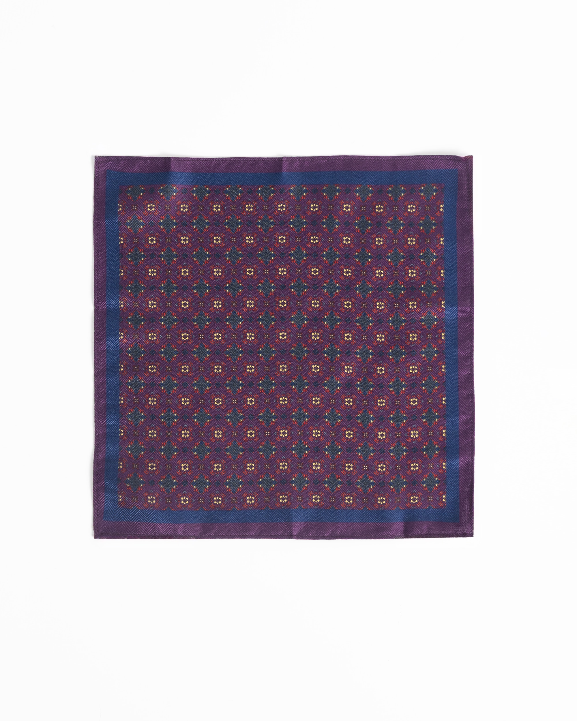 Imagem 0 de Lenço de Bolso Estampado Roxo