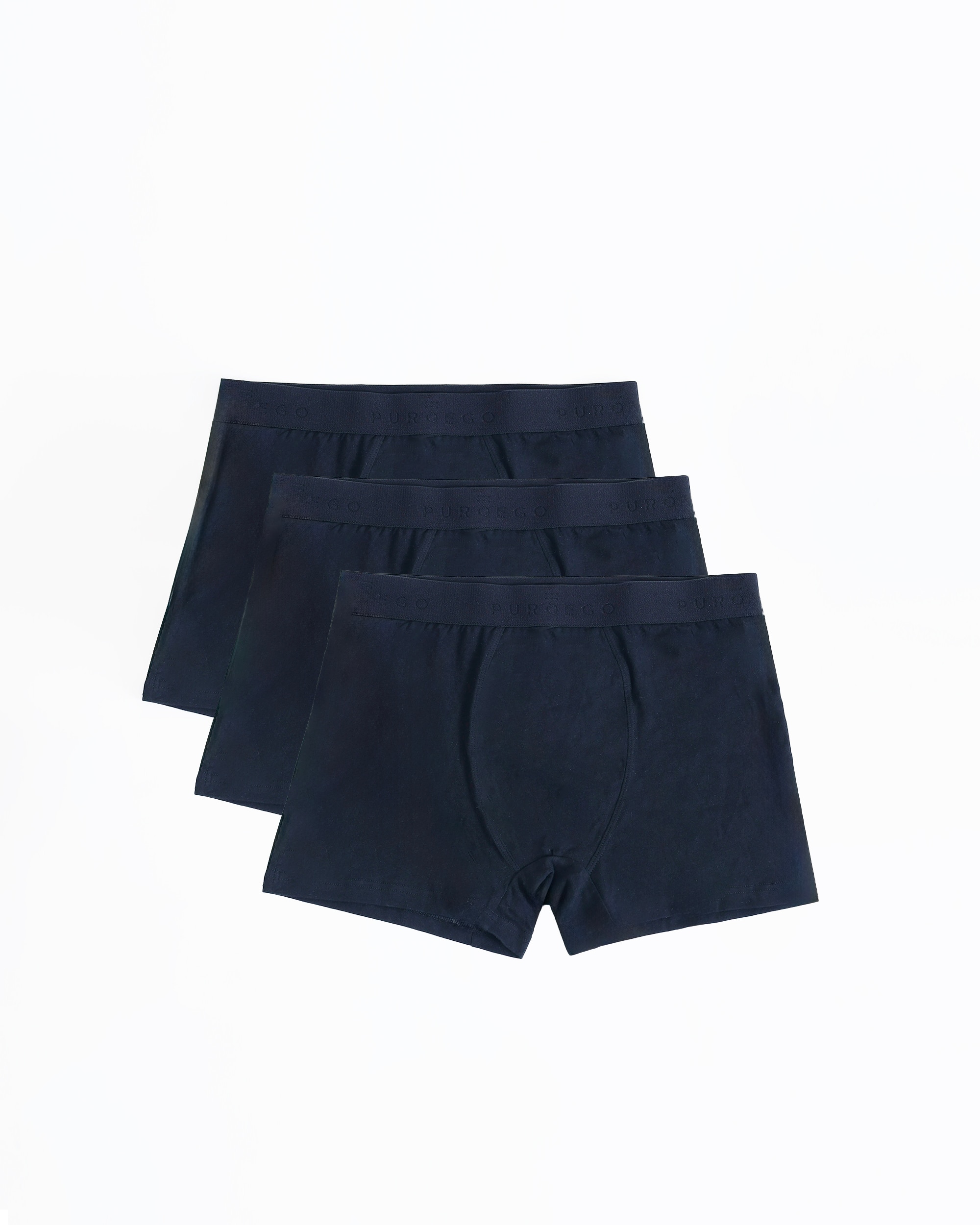 Pack 3 Boxer em Preto Preto-4