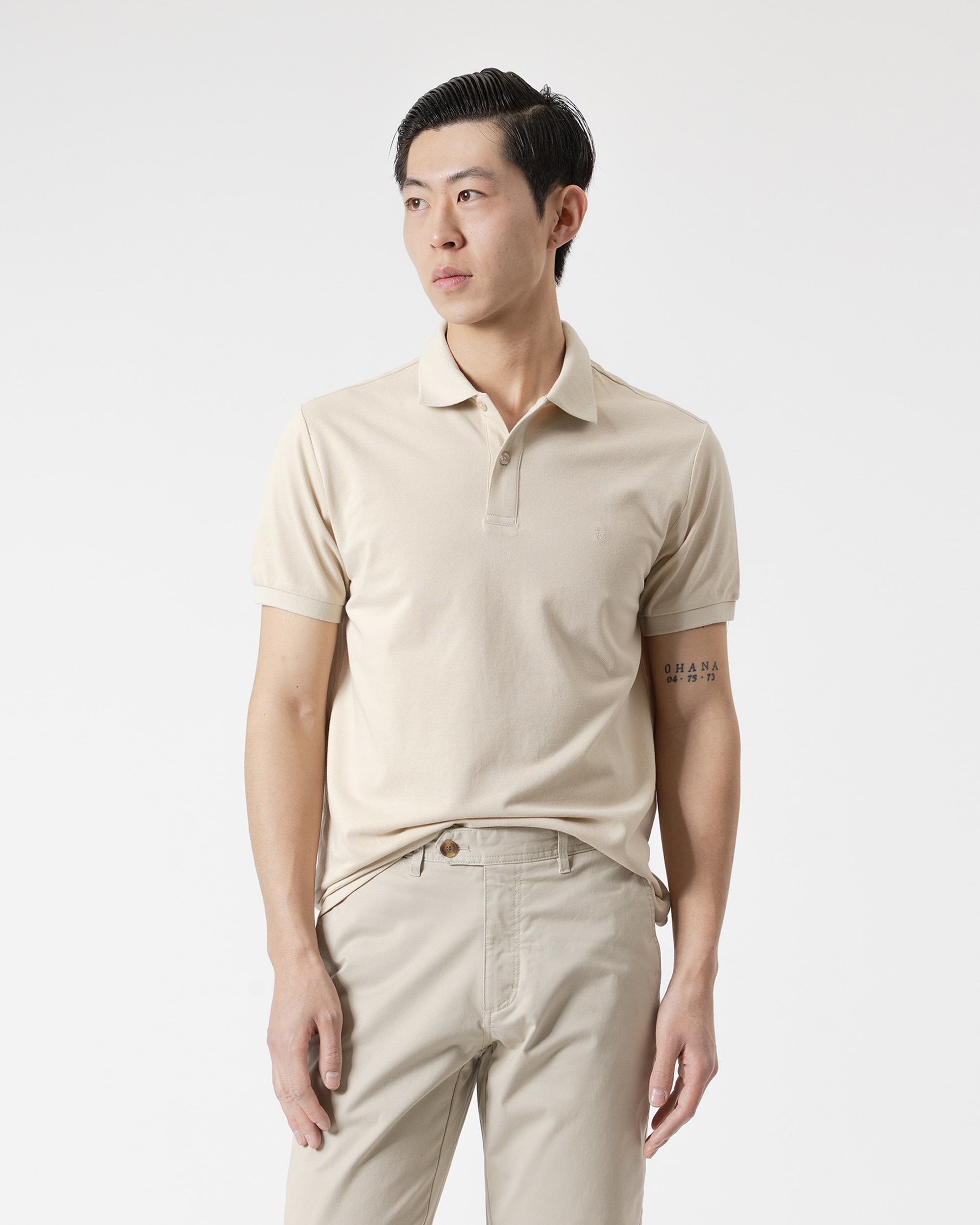 Imagem 0 de Polo Básico Piqué em Algodão Slim Fit