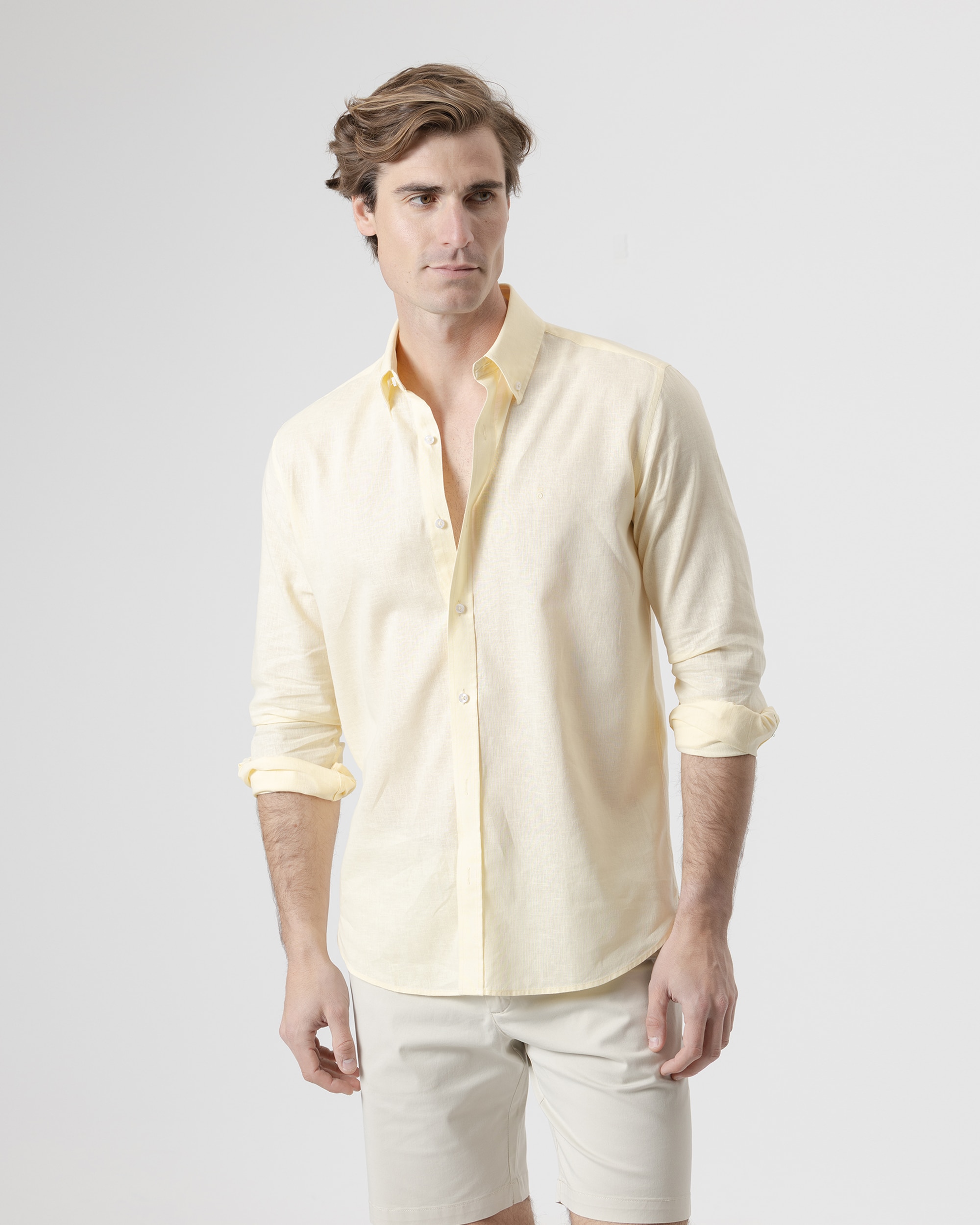 Imagem 0 de Camisa de Linho Algodão