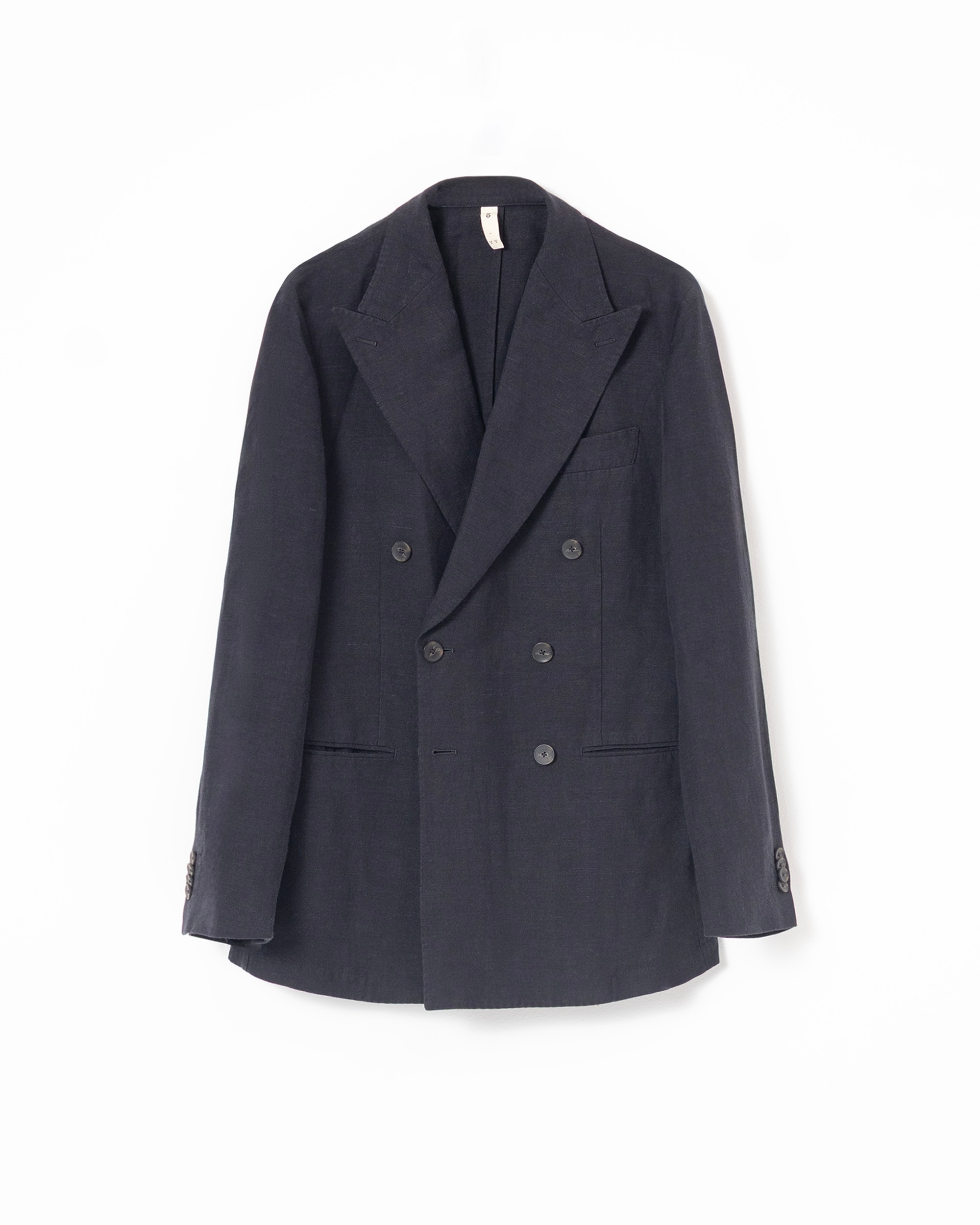 Blazer Desestruturado Slim Fit Azul-marinho Azul-marinho-5