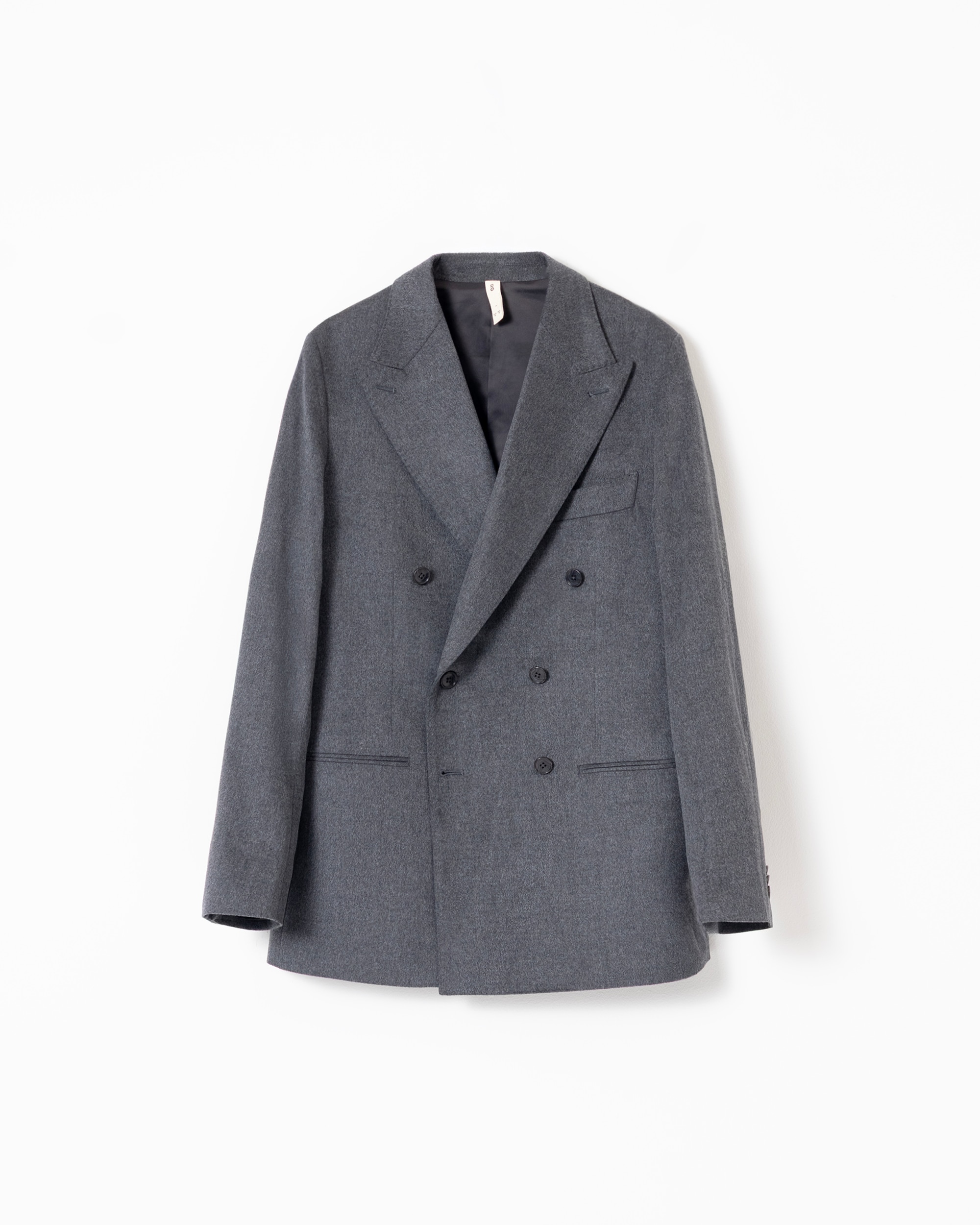 Blazer Cruzado Slim Fit Cinzento-5