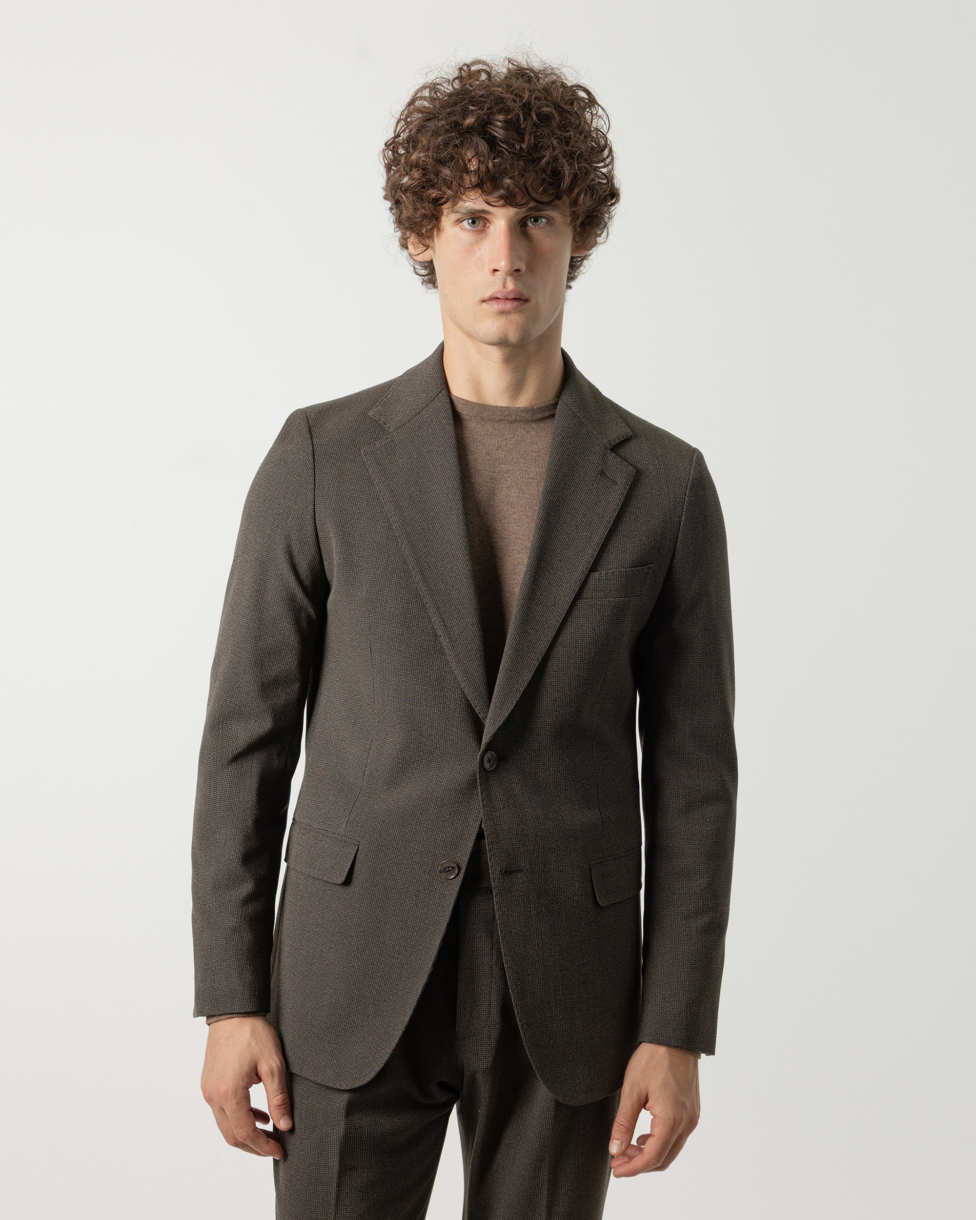 Imagem 0 de Blazer Pied-de-poule Slim Fit