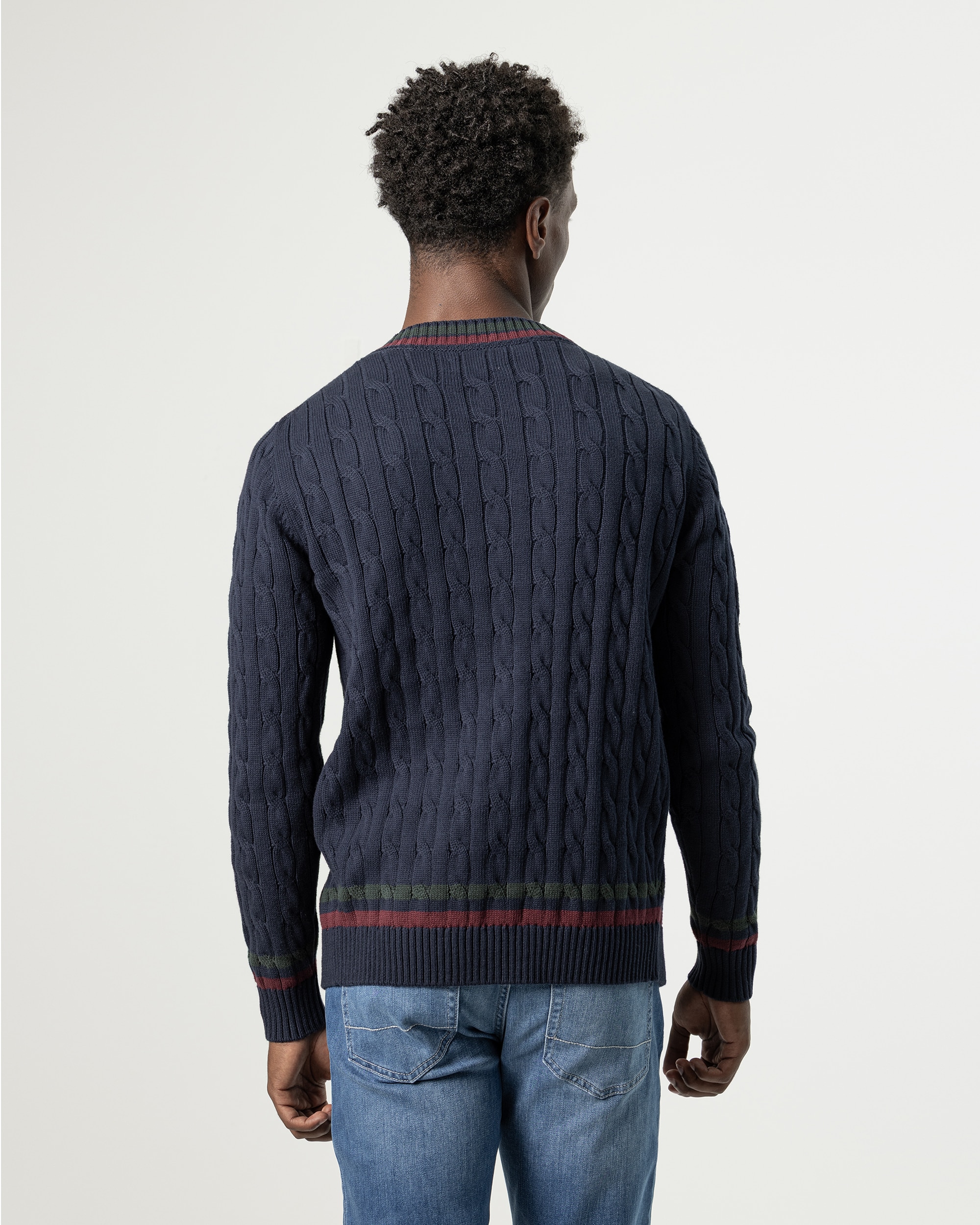 Cardigan University Azul-marinho-4
