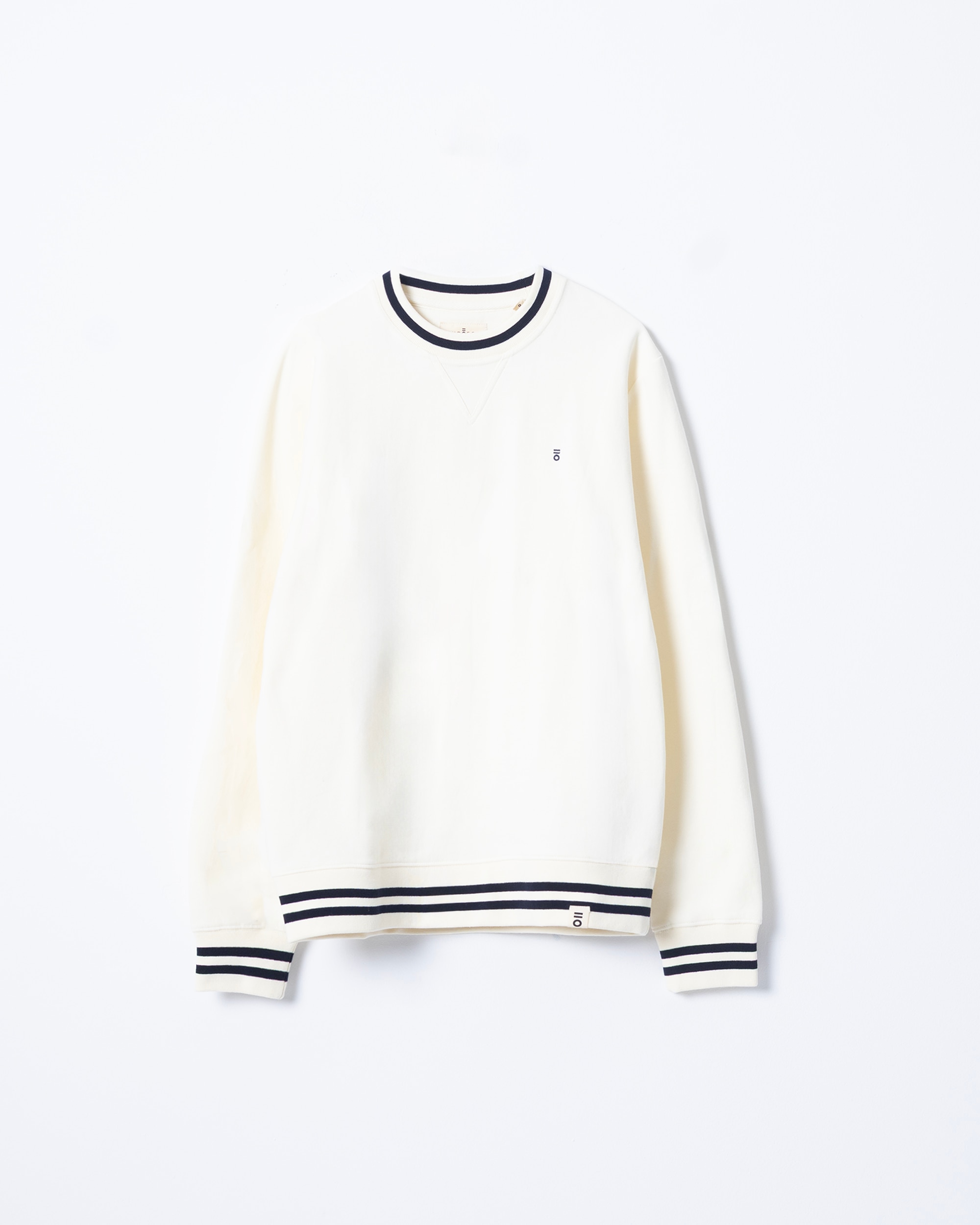 Sweatshirt com Gola Redonda Cru-2