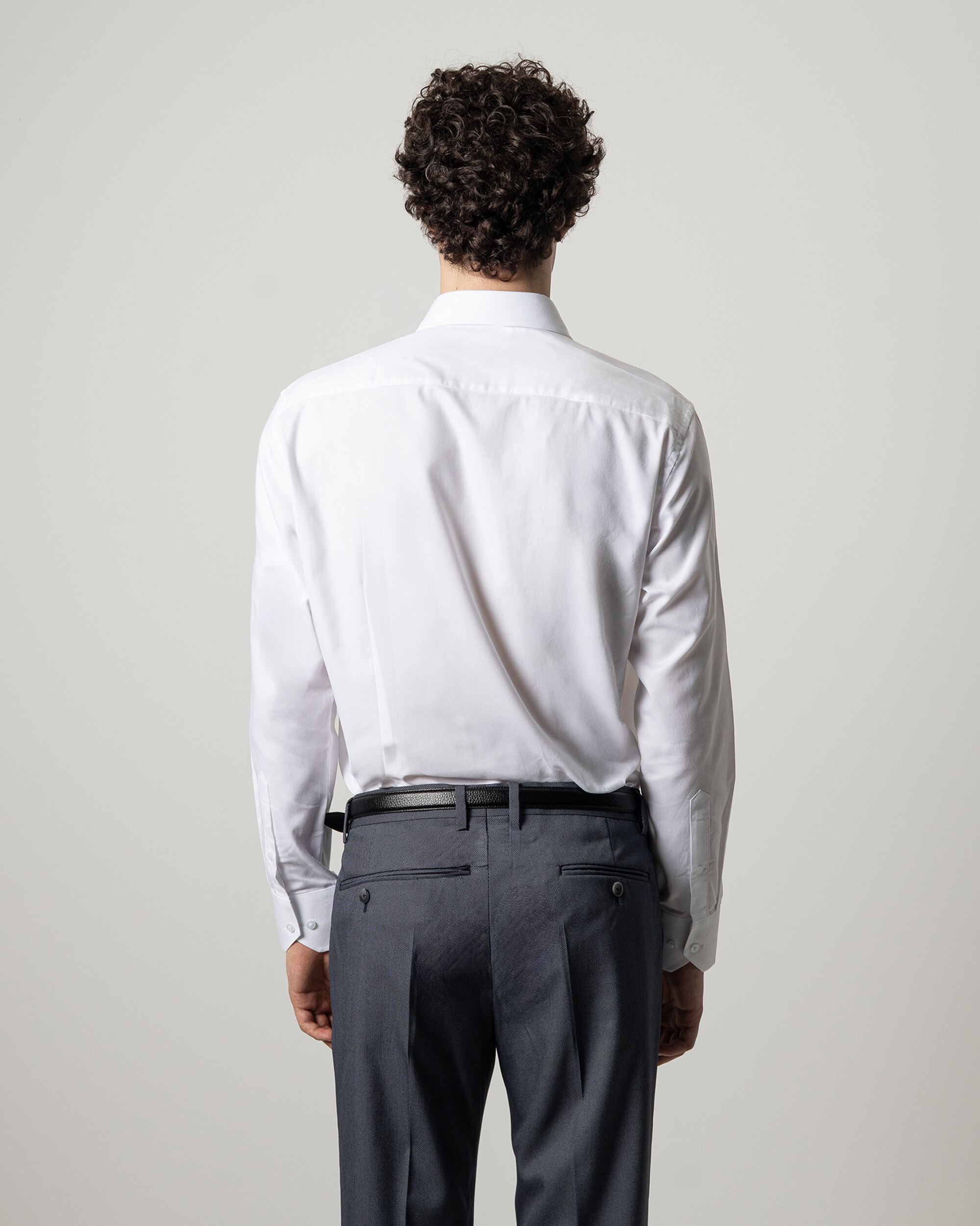 Camisa Formal Regular Fit Branco-4