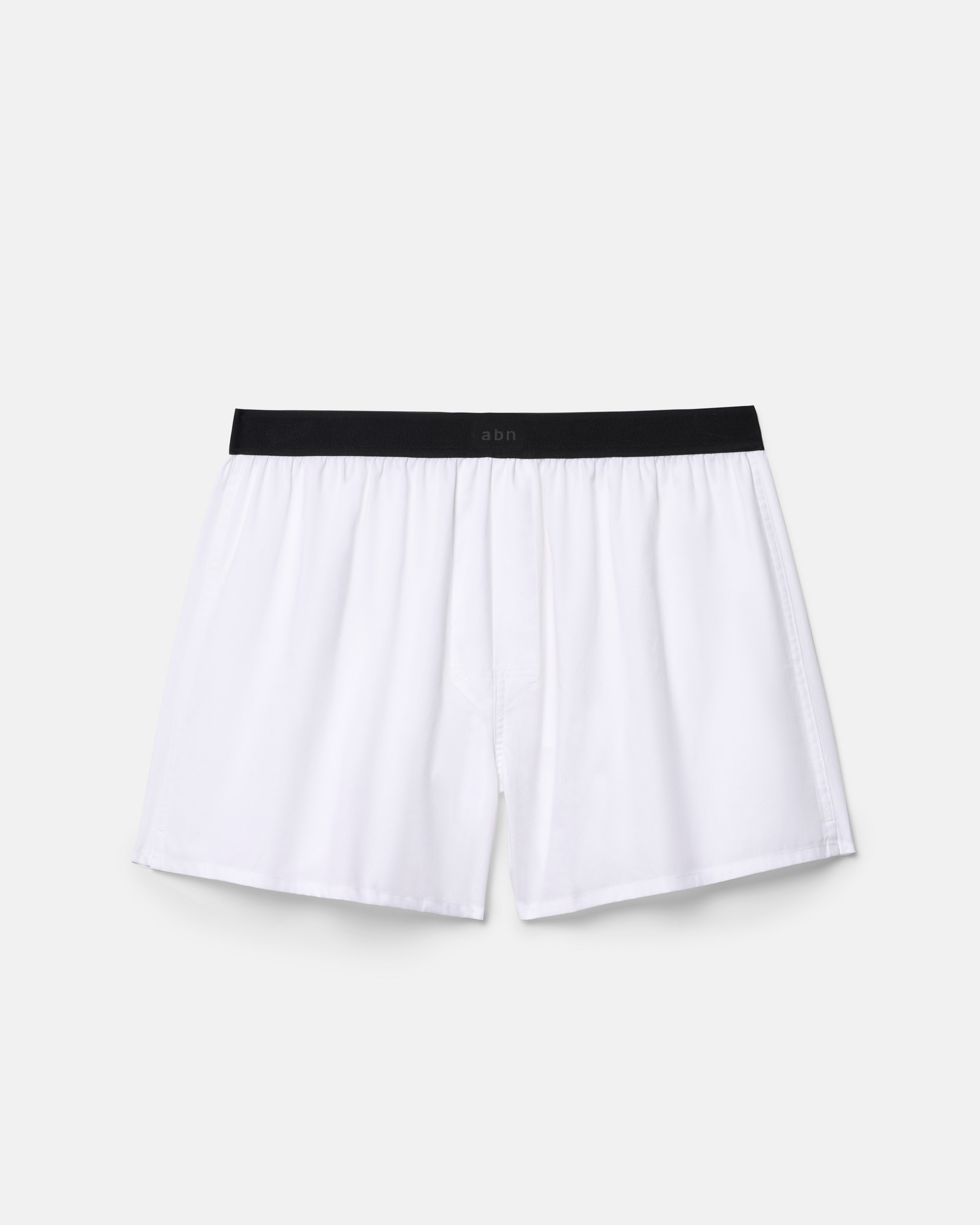Boxers em Tecido 100% Algodão Supima de Alta Qualidade Branco-3