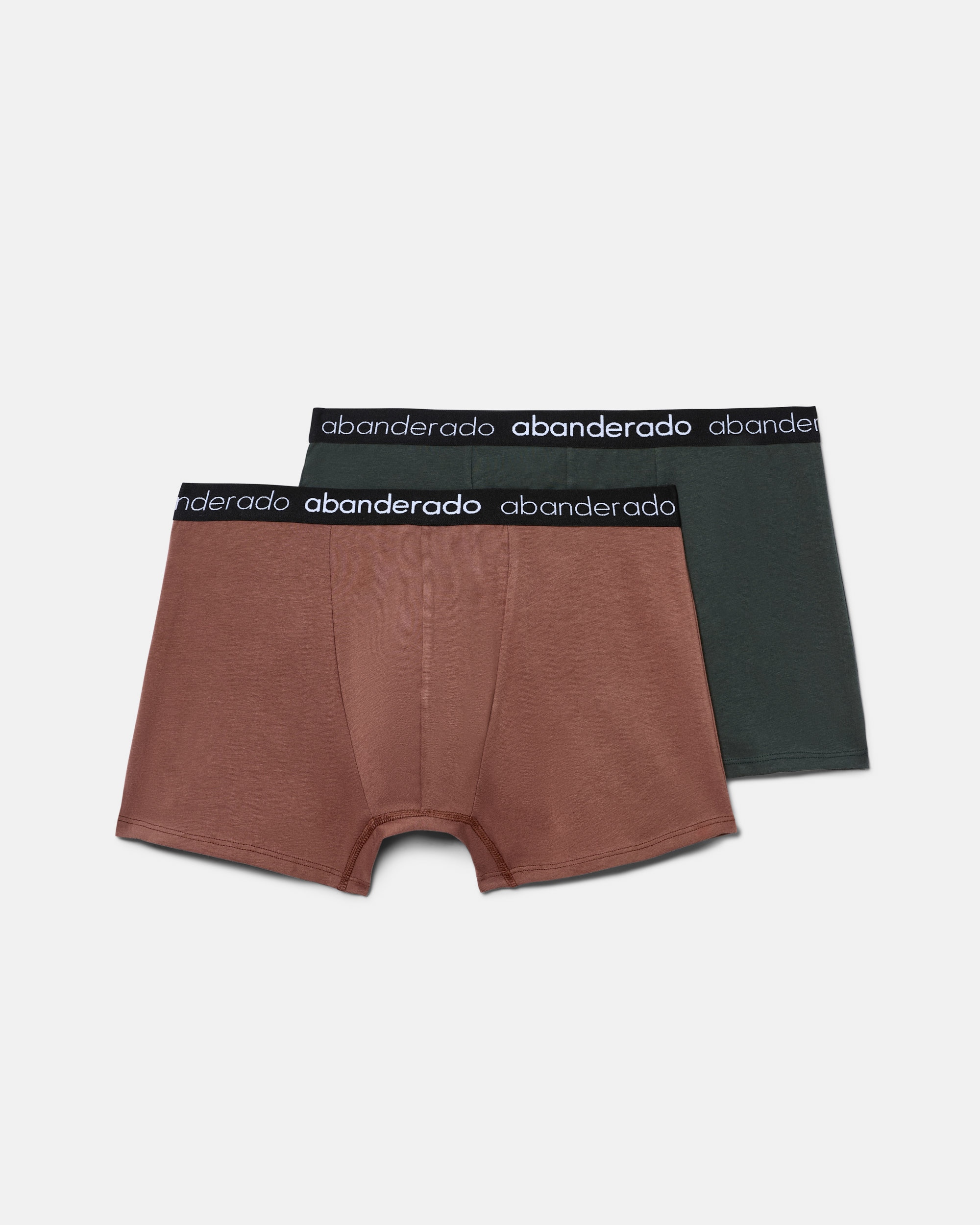 Pack de Dois Boxers de Algodão Elástico com Logo na Cintura Multicolor-4