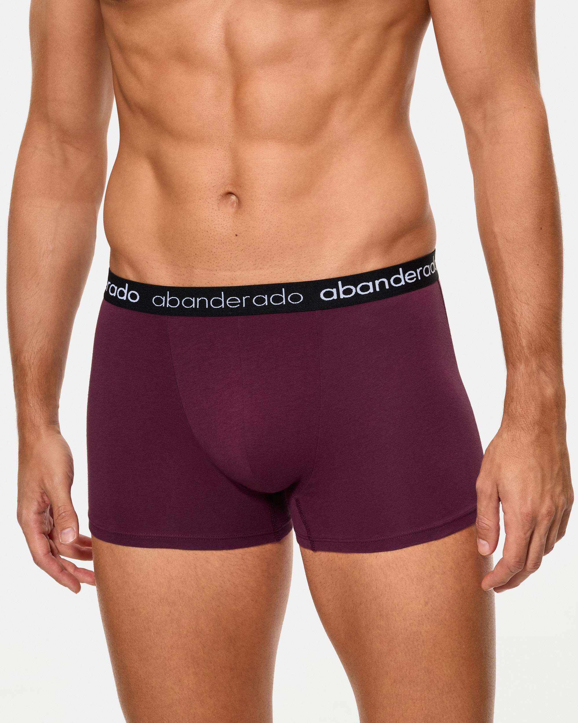 Pack de Dois Boxers de Algodão Elástico com Logo na Cintura Multicolor-3