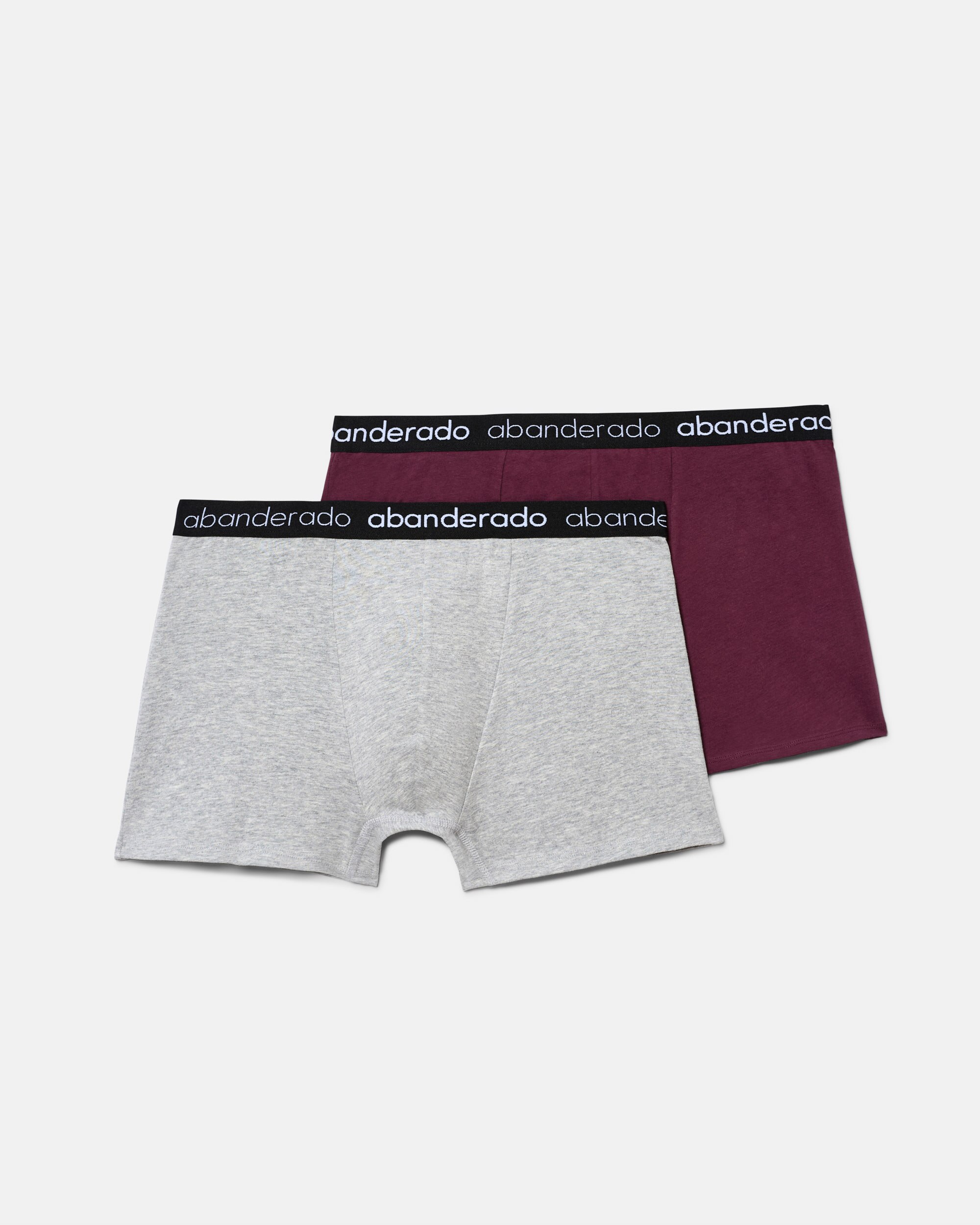 Pack de Dois Boxers de Algodão Elástico com Logo na Cintura Multicolor-4