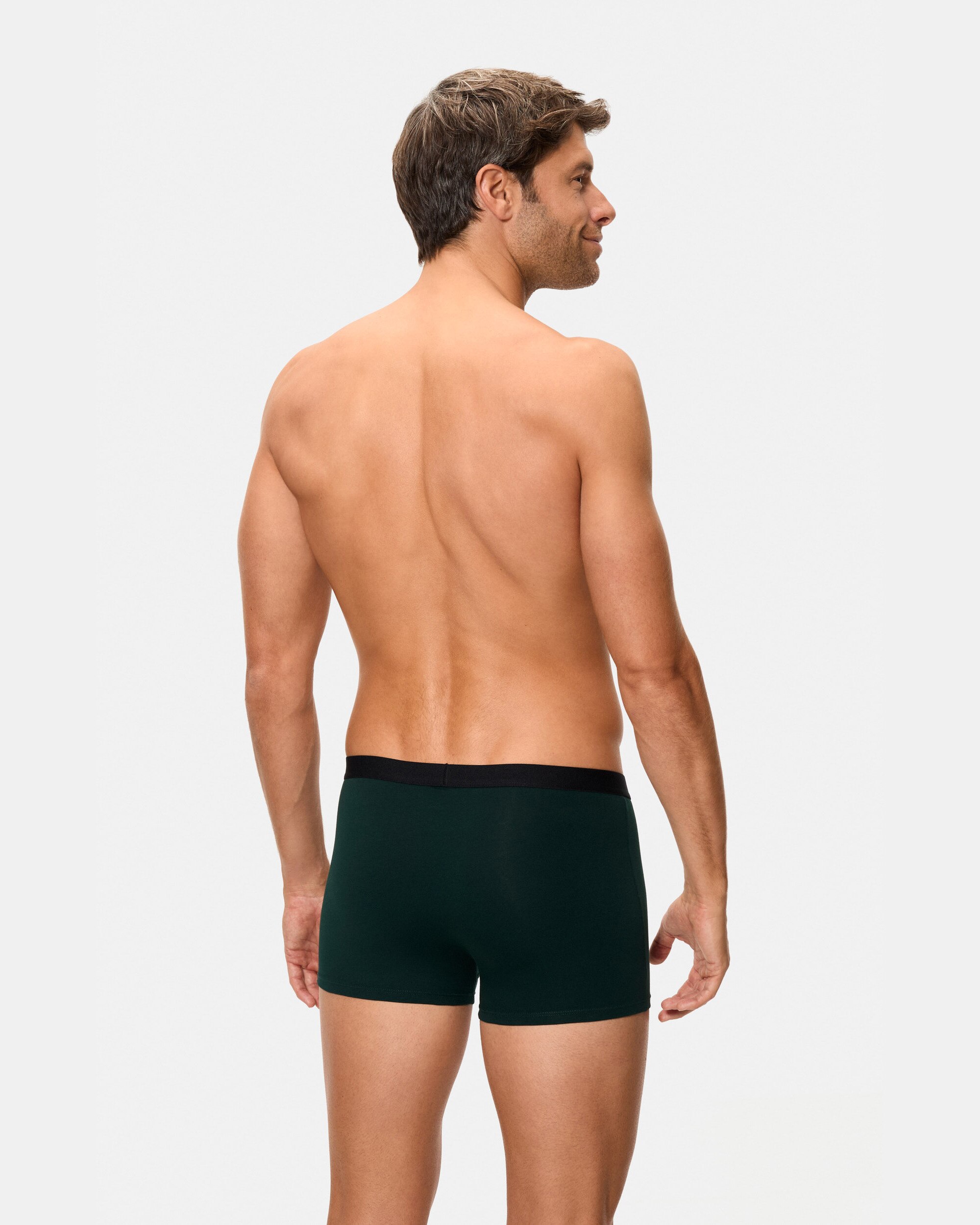 Pack de 2 Boxers Fechados de Algodão Elástico Ultra Resistente Multicolor-2