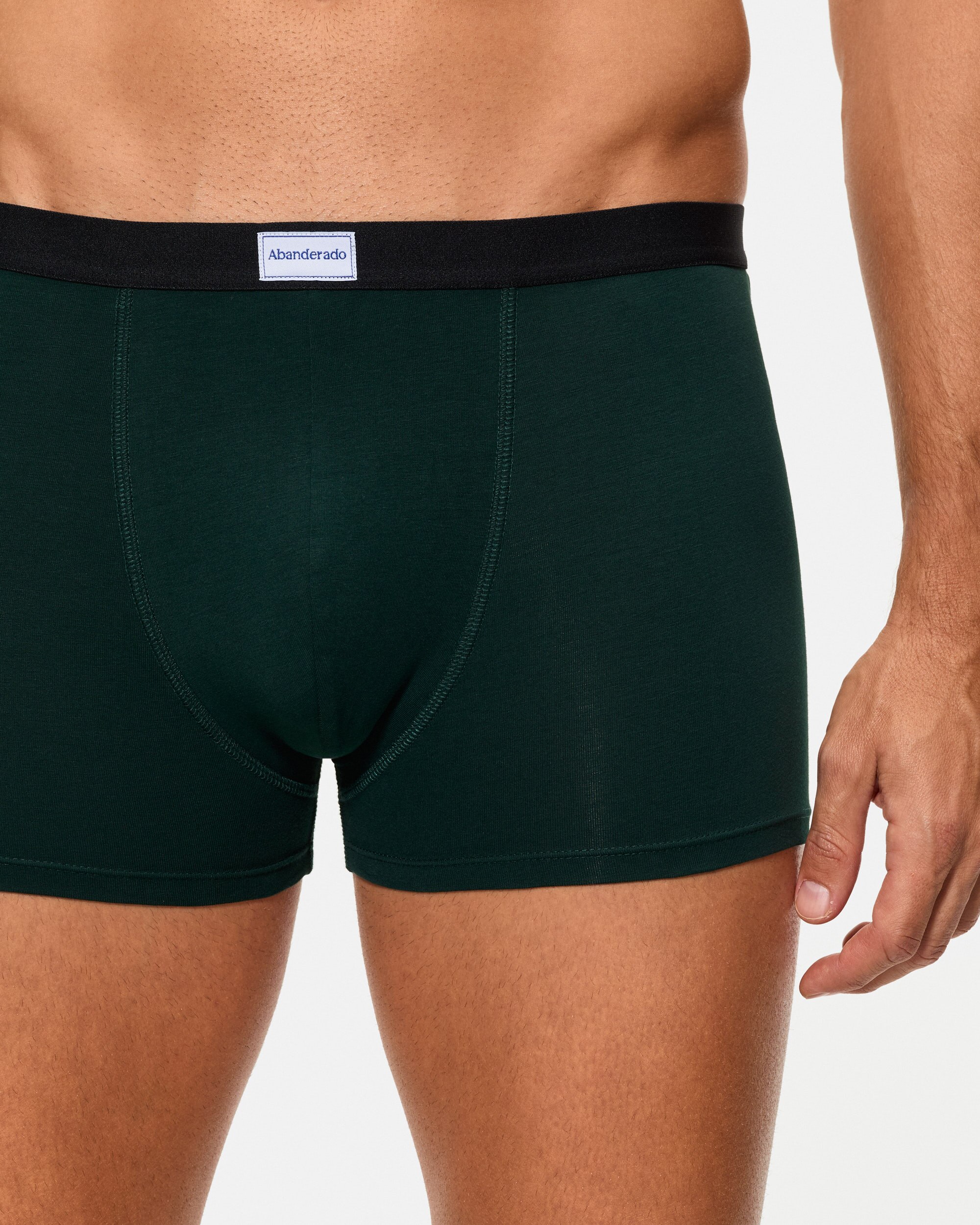 Pack de 2 Boxers Fechados de Algodão Elástico Ultra Resistente Multicolor-3