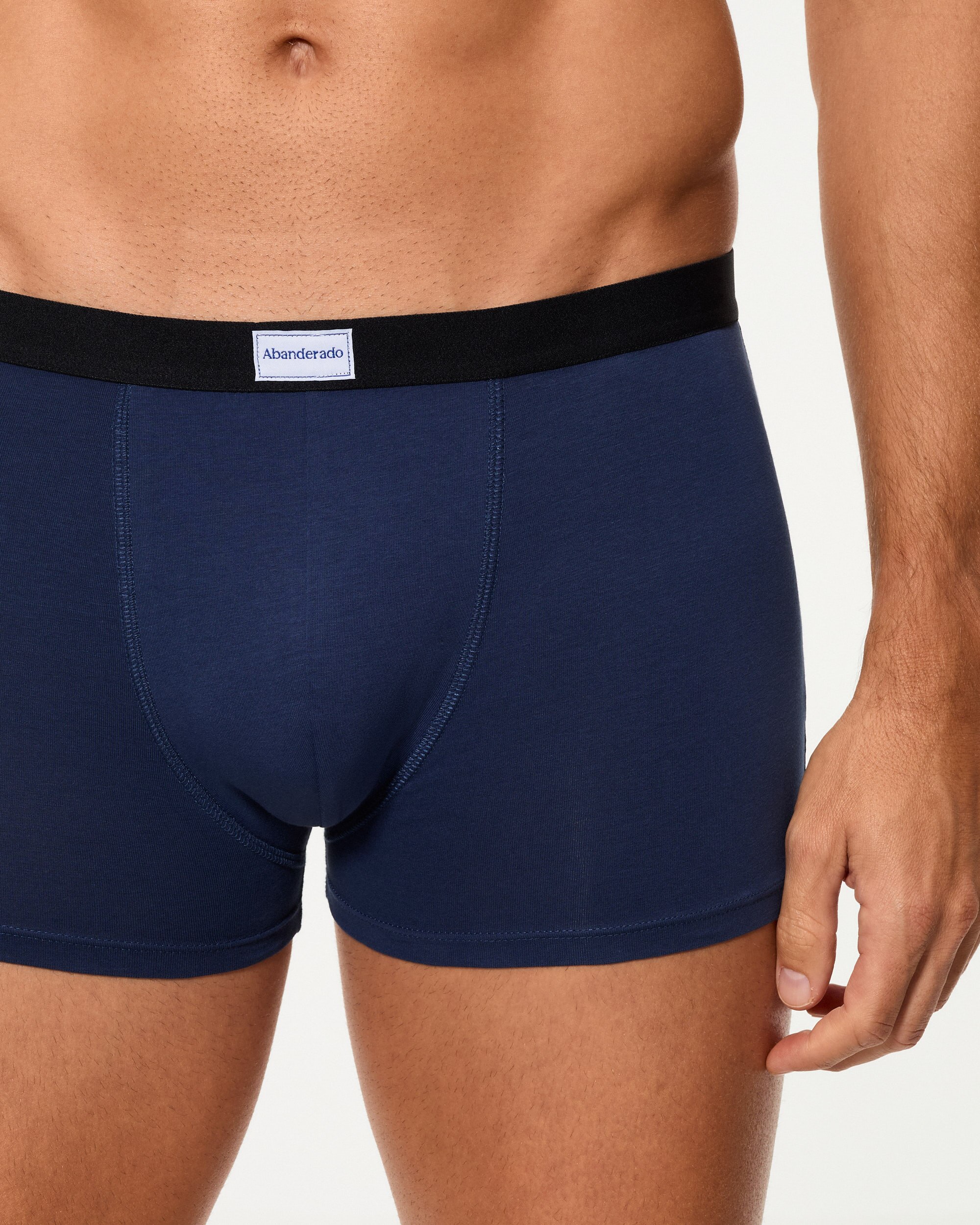 Pack de 2 Boxers Fechados de Algodão Elástico Ultra Resistente Multicolor-3