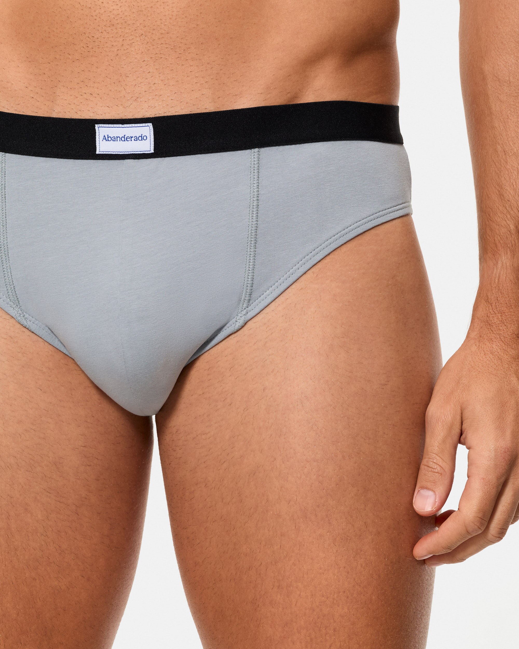 Pack de 2 Slips Fechados de Algodão Elástico Ultra Resistente Multicolor-3