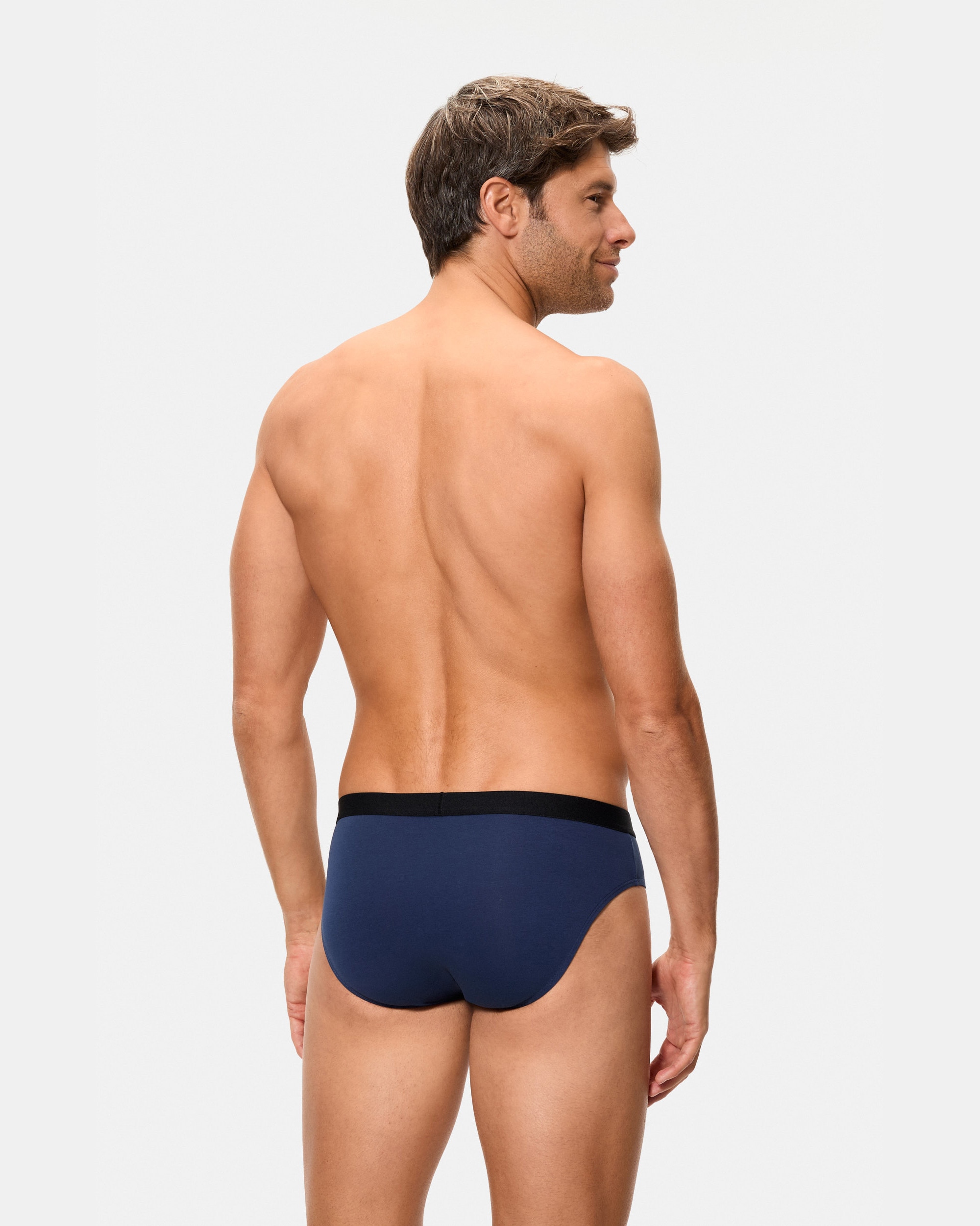 Pack de 2 Slips Fechados de Algodão Elástico Ultra Resistente Multicolor-2