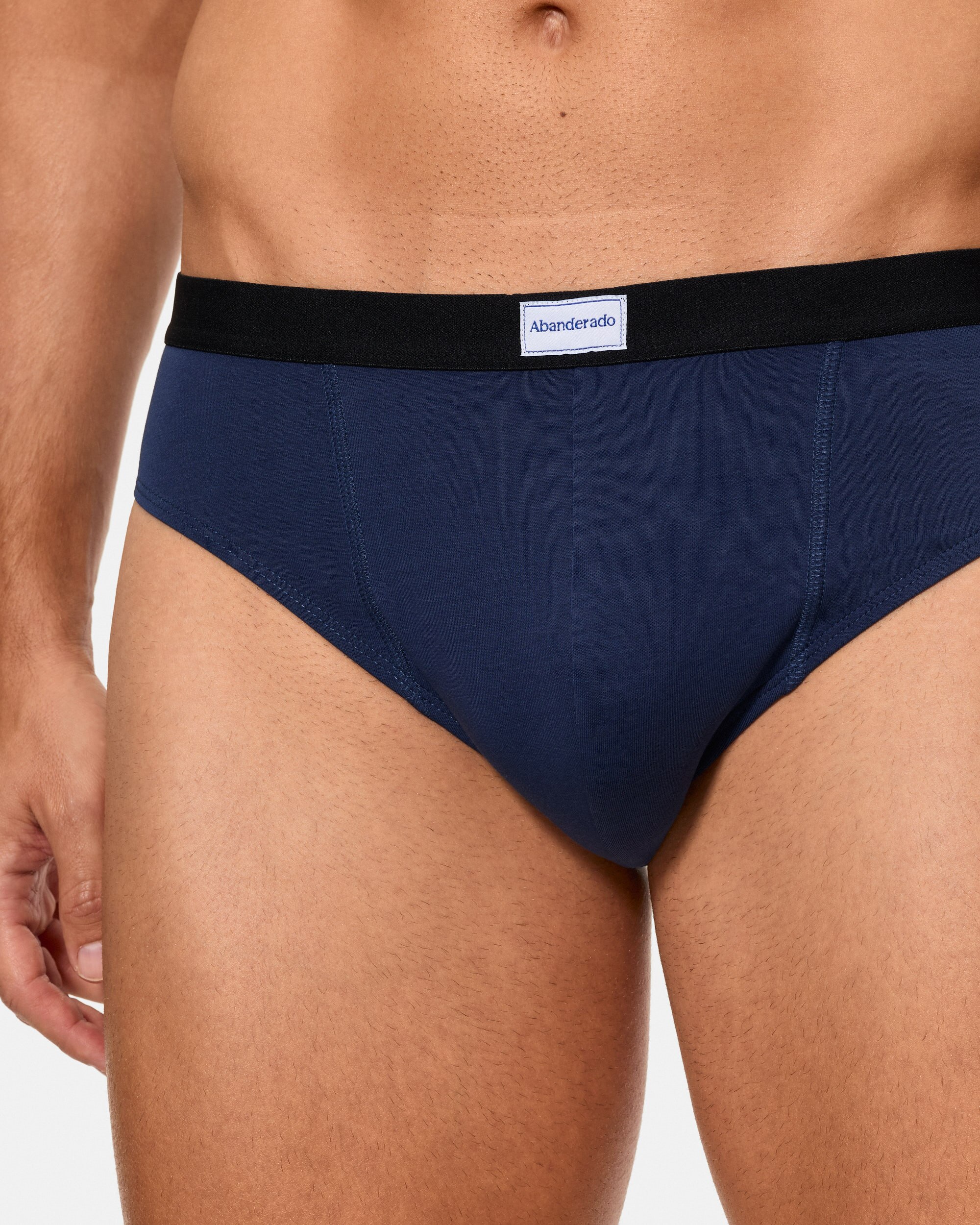 Pack de 2 Slips Fechados de Algodão Elástico Ultra Resistente Multicolor-3
