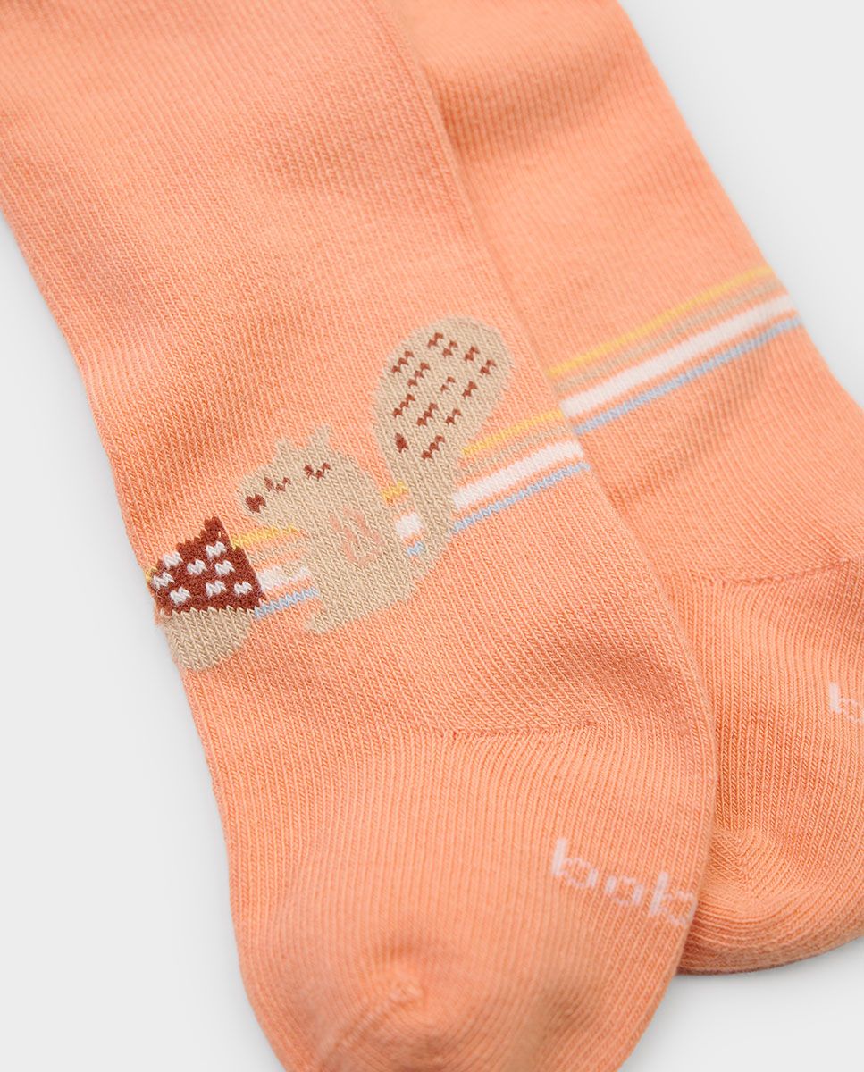 Collants com Estampado de Animais Laranja-2