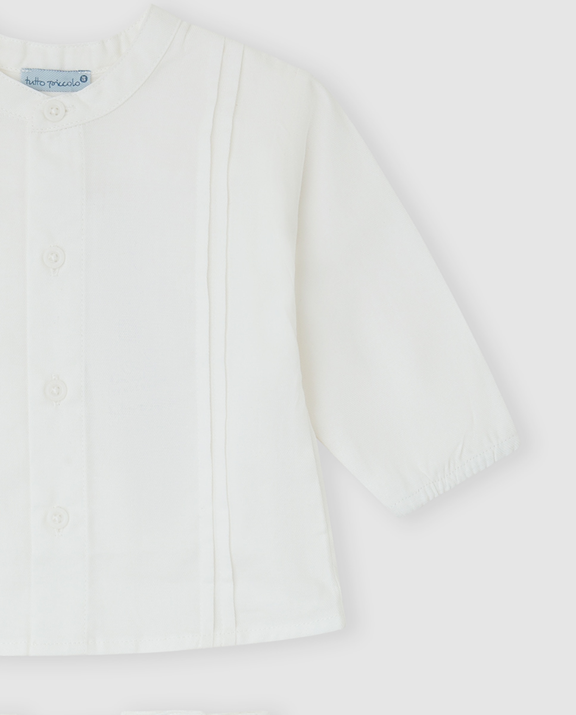 Conjunto para Bebé com Meias Branco-marfim-3