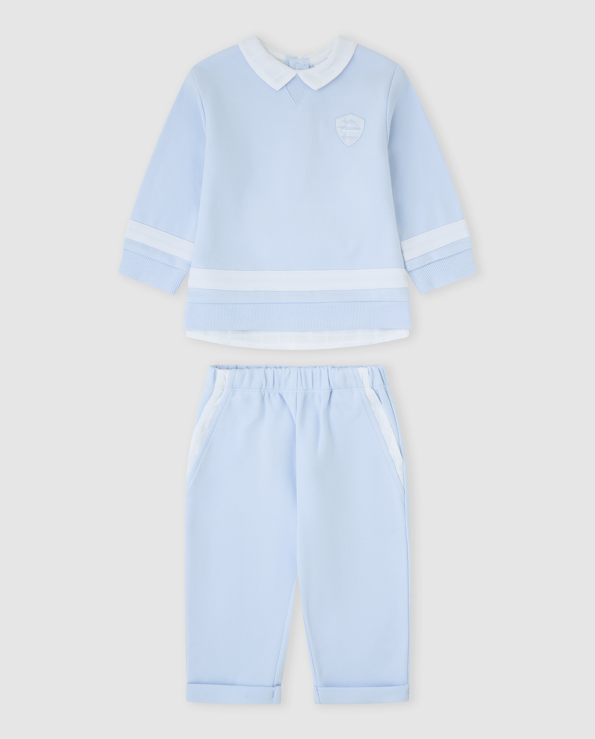 Imagem 0 de Conjunto Infantil de Algodão com Logo Bordado
