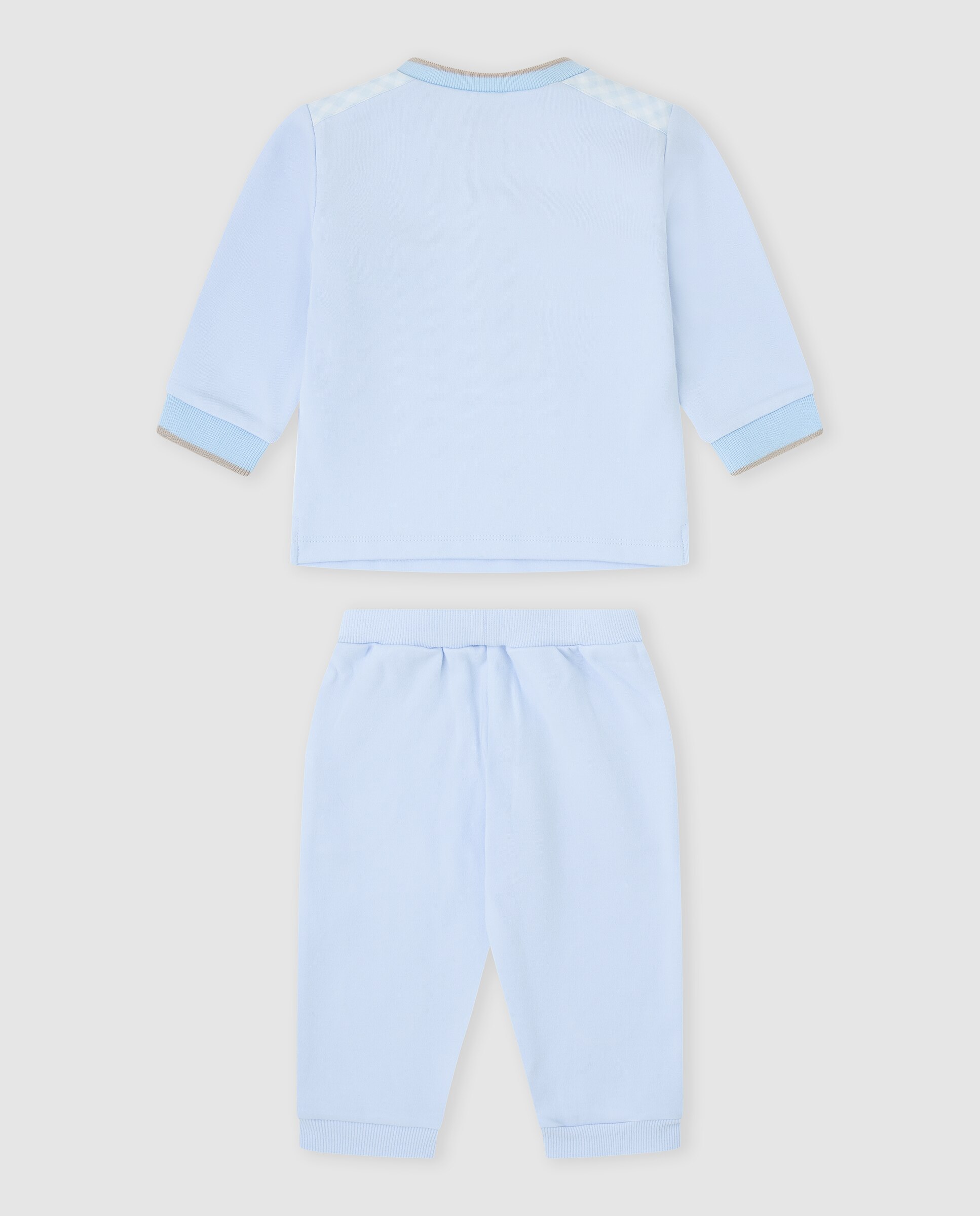 Conjunto Infantil com Bolsos e Joelheiras Azul-claro-2