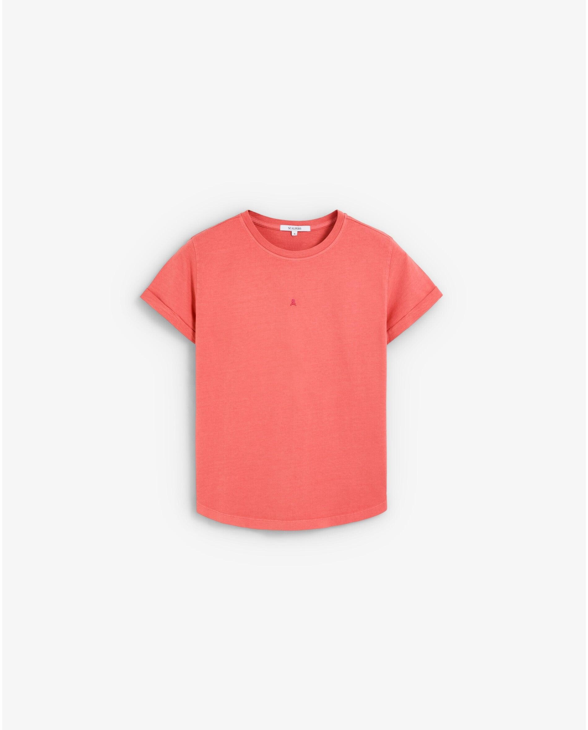 Imagem 0 de T-shirt Regular Fit de Manga Curta com Bainha