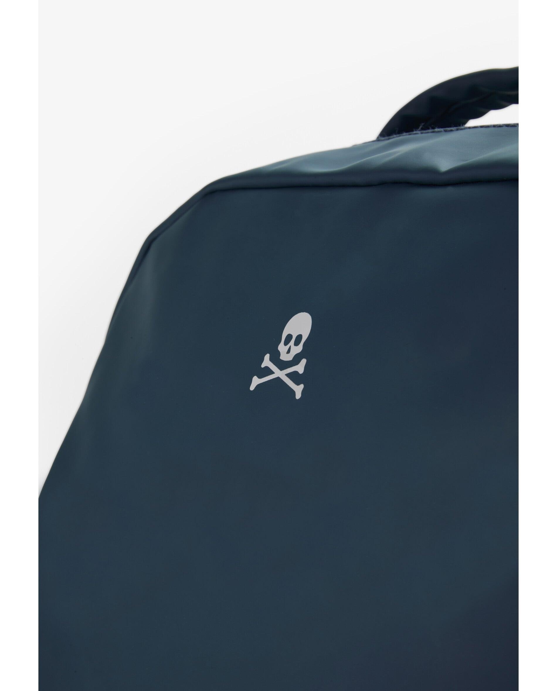 Mochila em Tecido Técnico com Bolso para Portátil Petróleo-5