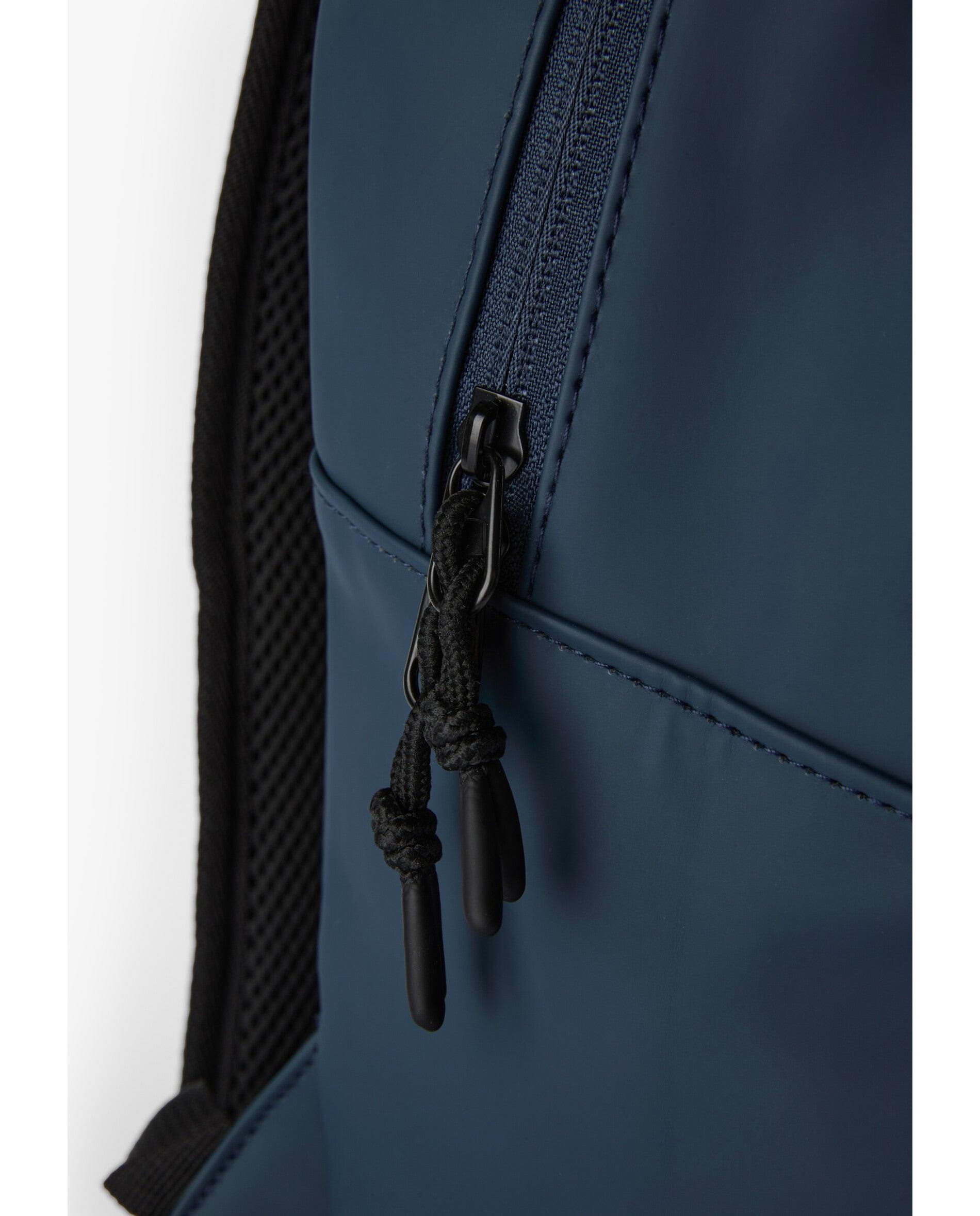 Mochila em Tecido Técnico com Bolso para Portátil Petróleo-8