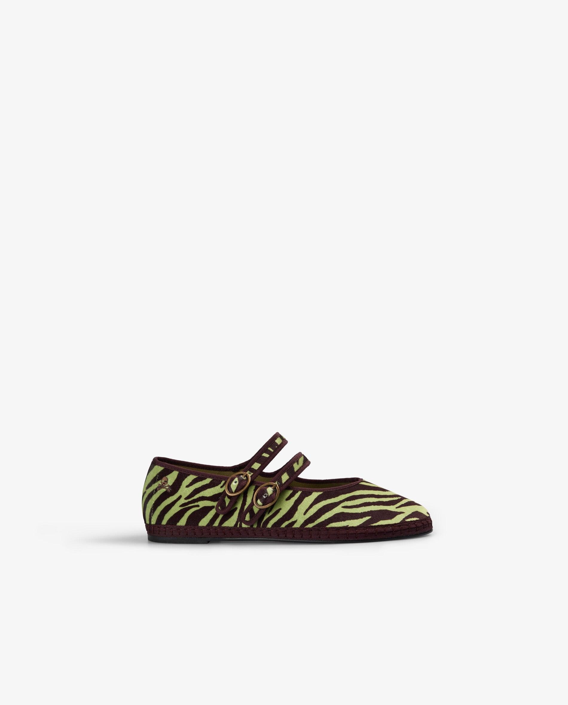 Imagem 0 de Merceditas Animal Print com Fivela Dupla