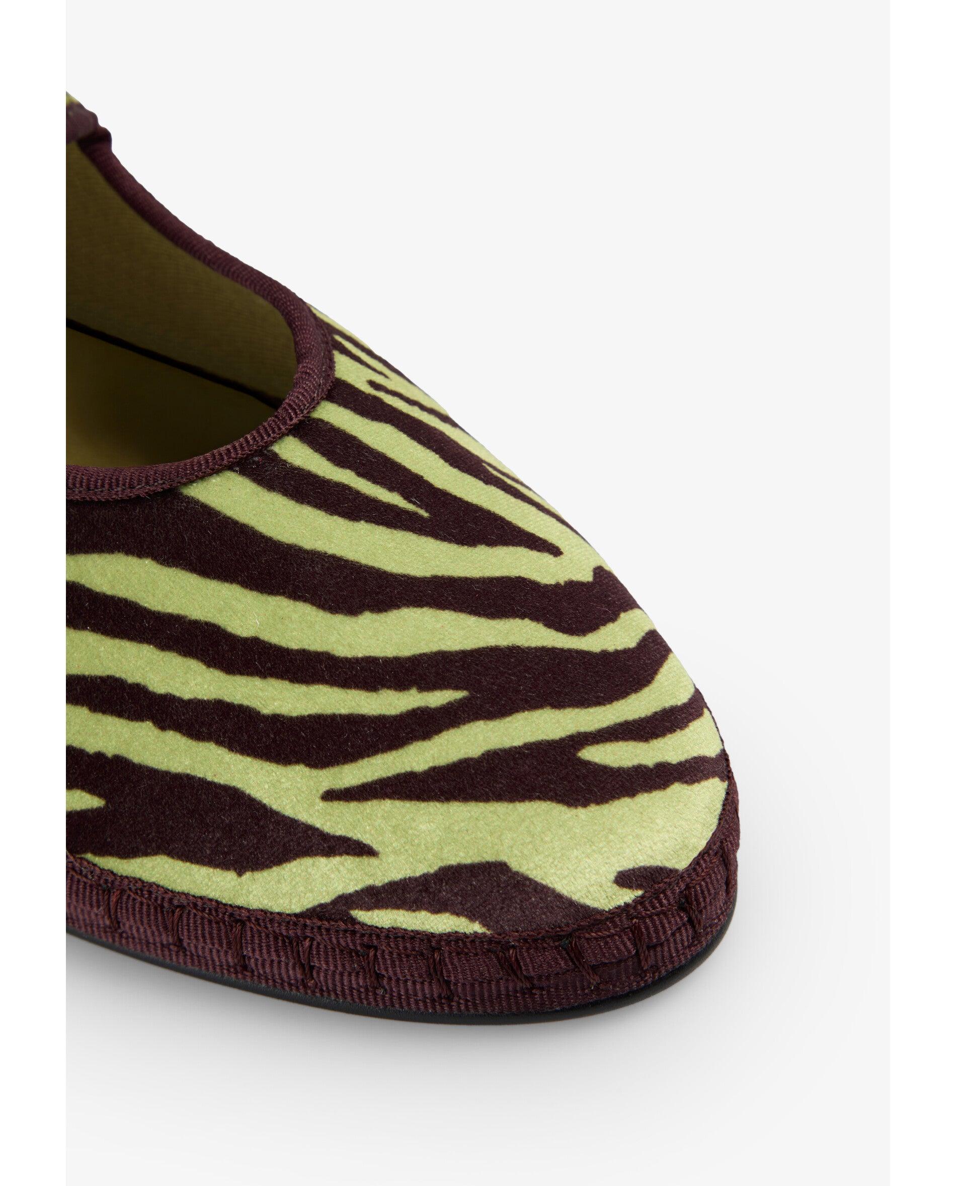 Merceditas Animal Print com Fivela Dupla Multicolor-5