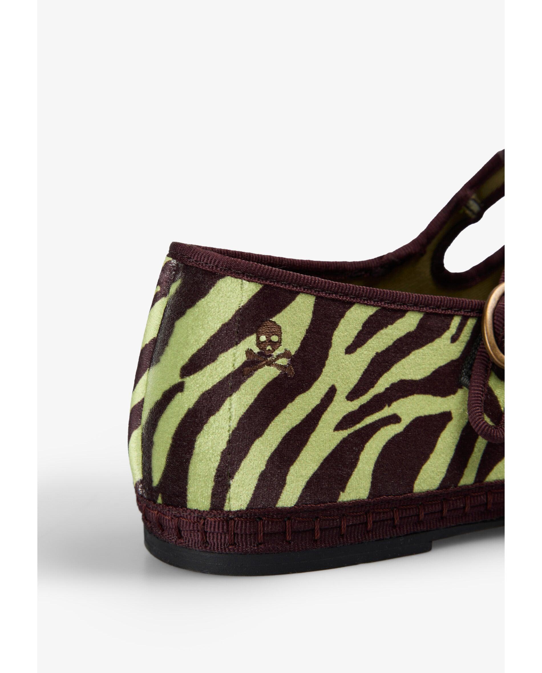 Merceditas Animal Print com Fivela Dupla Multicolor-6