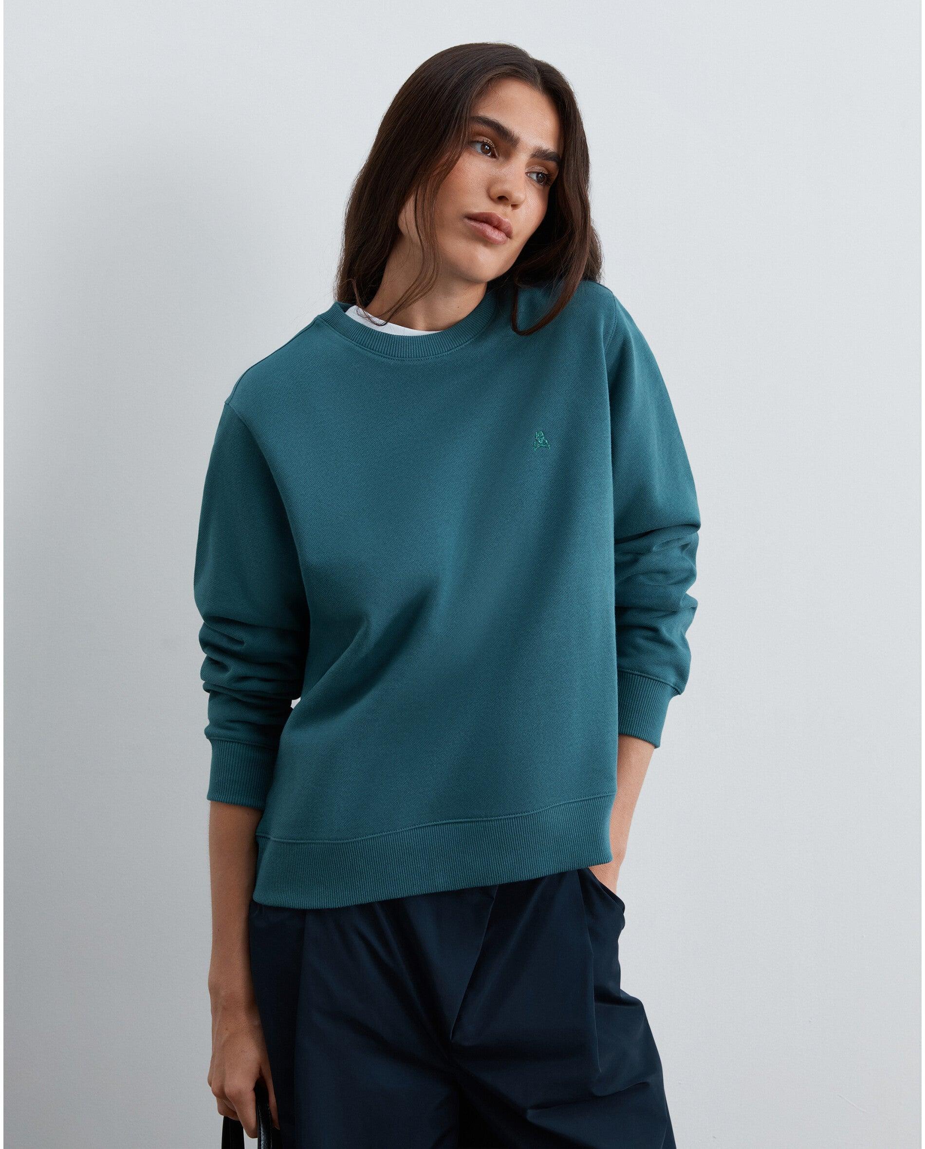 Imagem 0 de Sweatshirt 100% Algodão com Gola Redonda