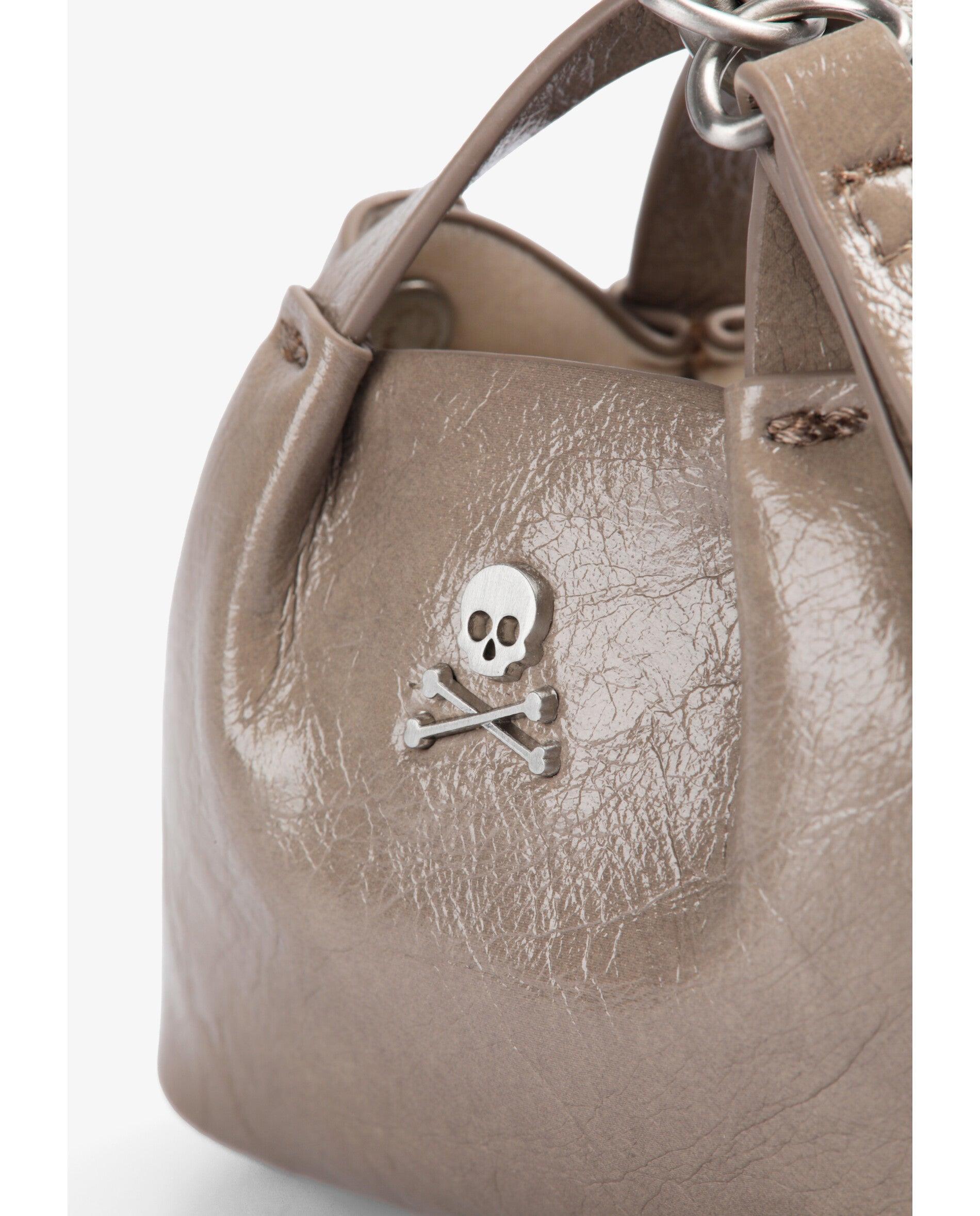 Charm de Mini Bolsos Efeito Pele Pedra-3