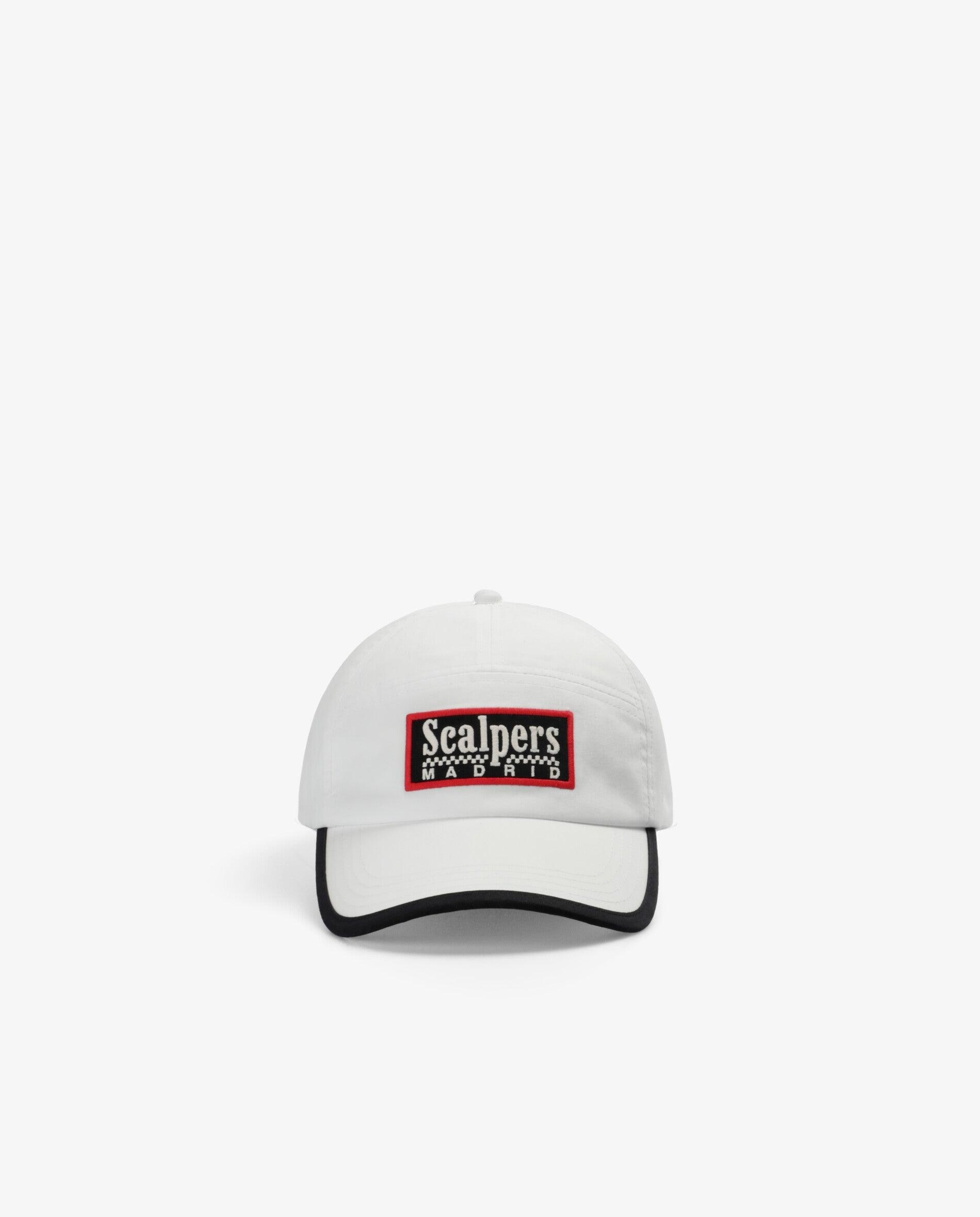 Boné Baseball Ajustável com Patch Frontal Branco-2