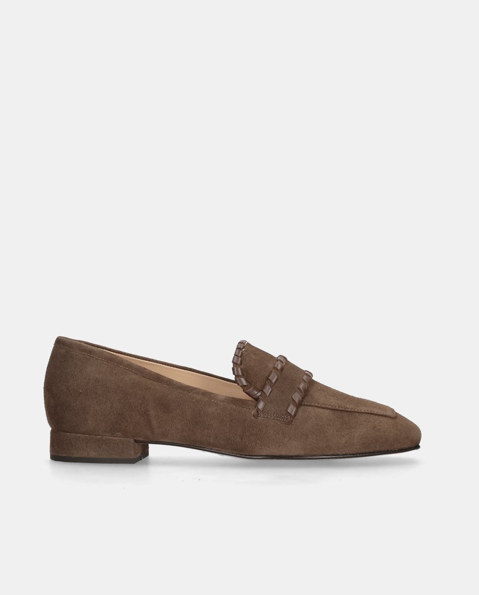 Imagem 1 de Loafers Mayra em Camurça Suave