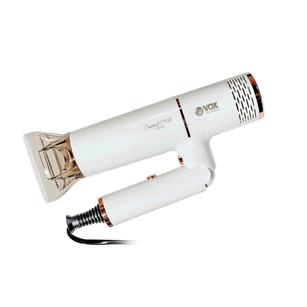 Secador de Cabelo VOX HT1039 1200W Botão ar frio Branco-2