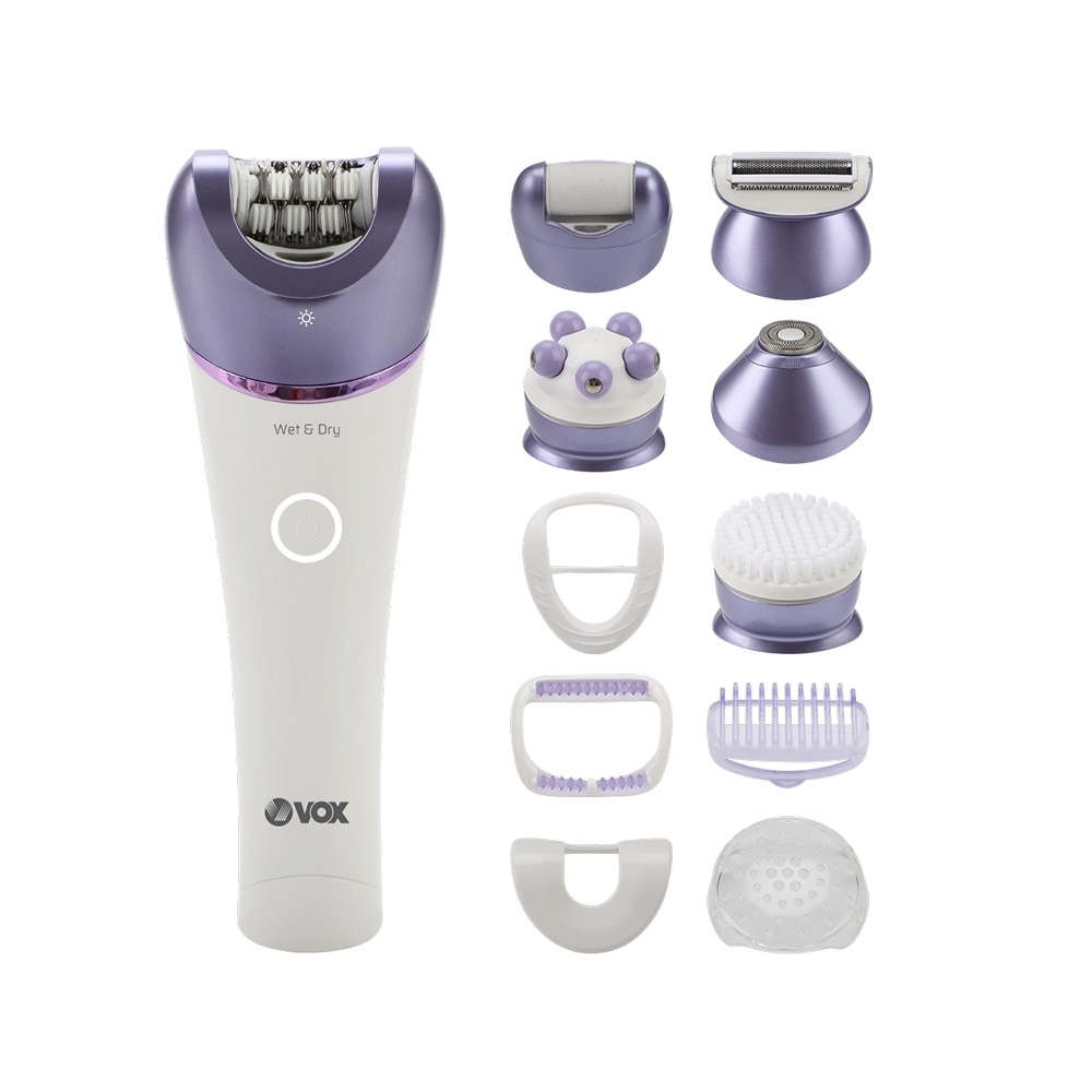 Depiladora 6-em-1 Vox LS607P Branco-1