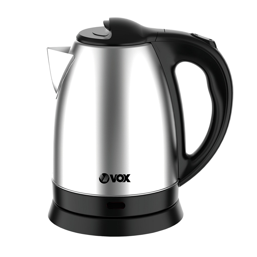 Jarro Elétrico Vox WK4149 Inox, 2200W, 1,7L Cinzento-1