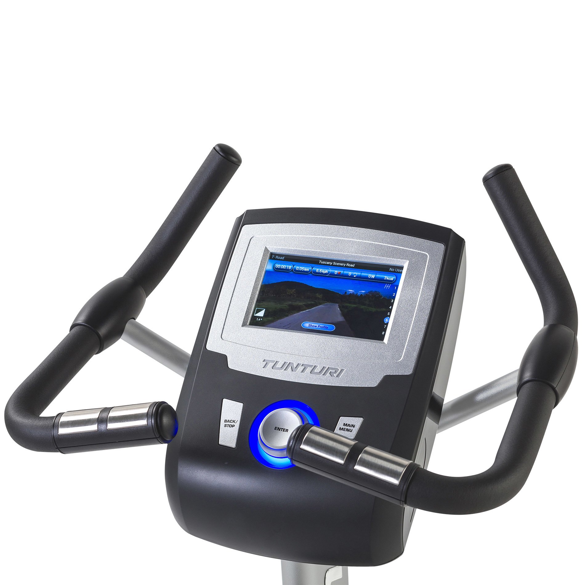 Bicicleta estática Platinum Pro Upright Bike Tunturi Preto-3
