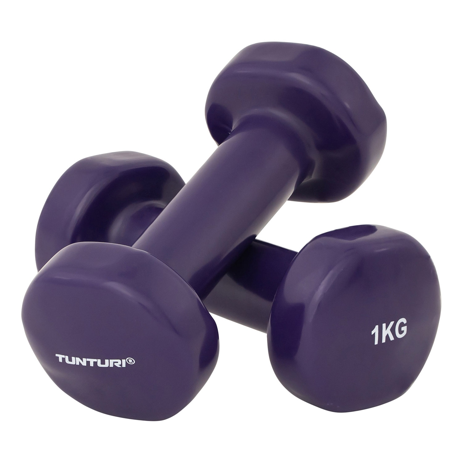 Imagem 0 de Pack de 2 halteres de vinil Tunturi
