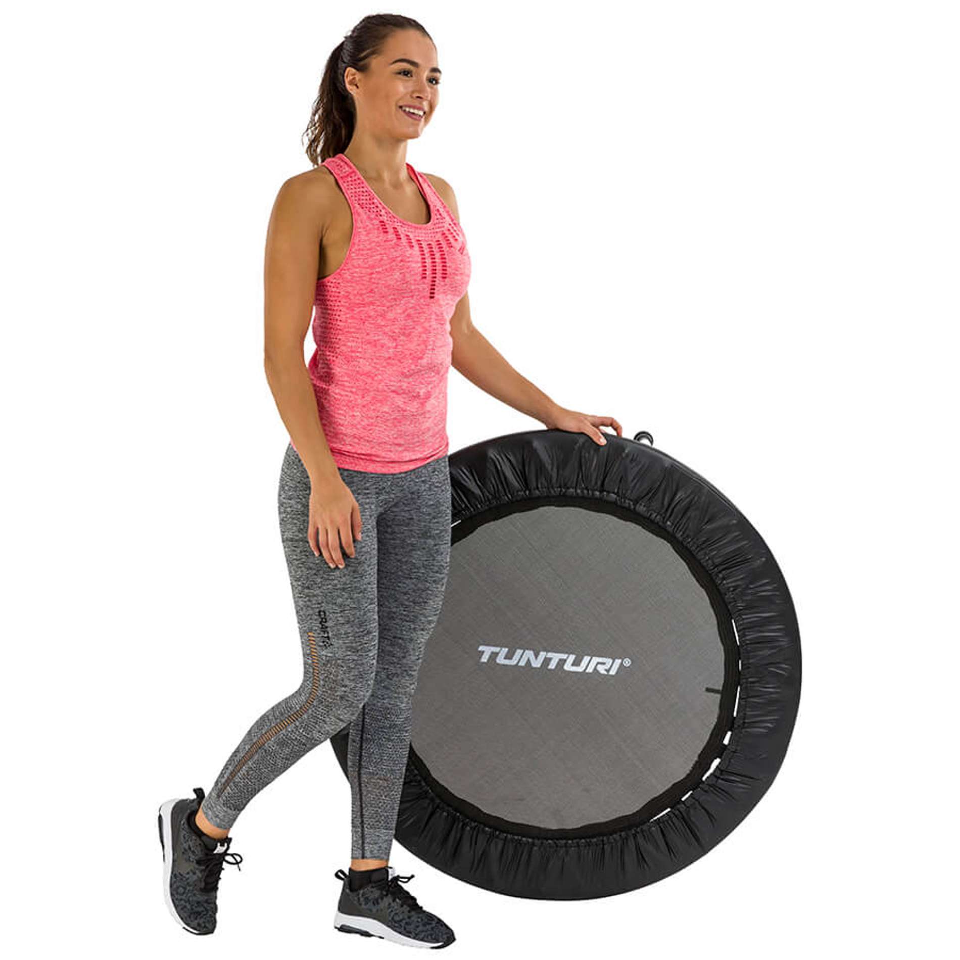 Trampolim Funhop Fitness Tunturi Preto-6