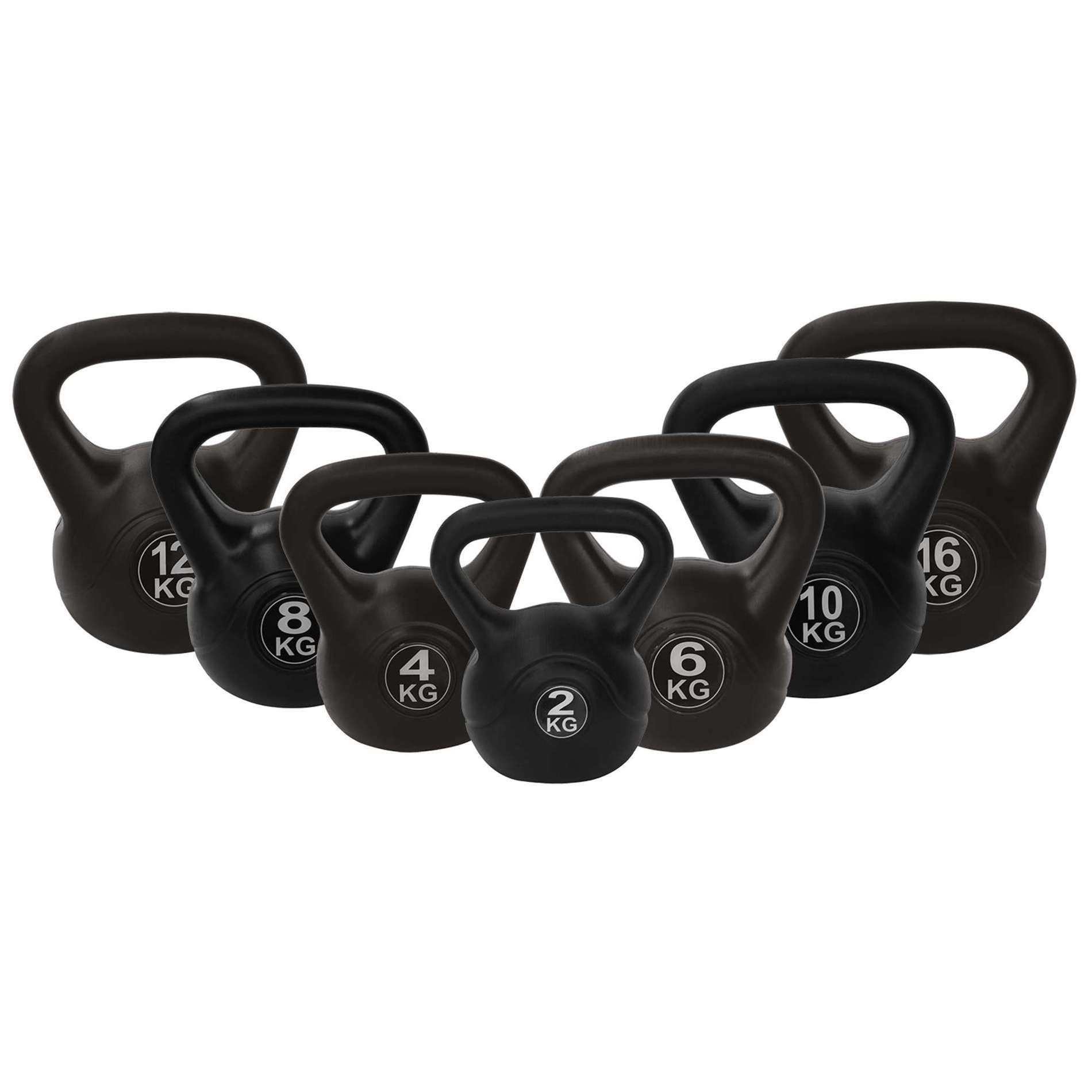 Kettlebell PE Tunturi Preto-4