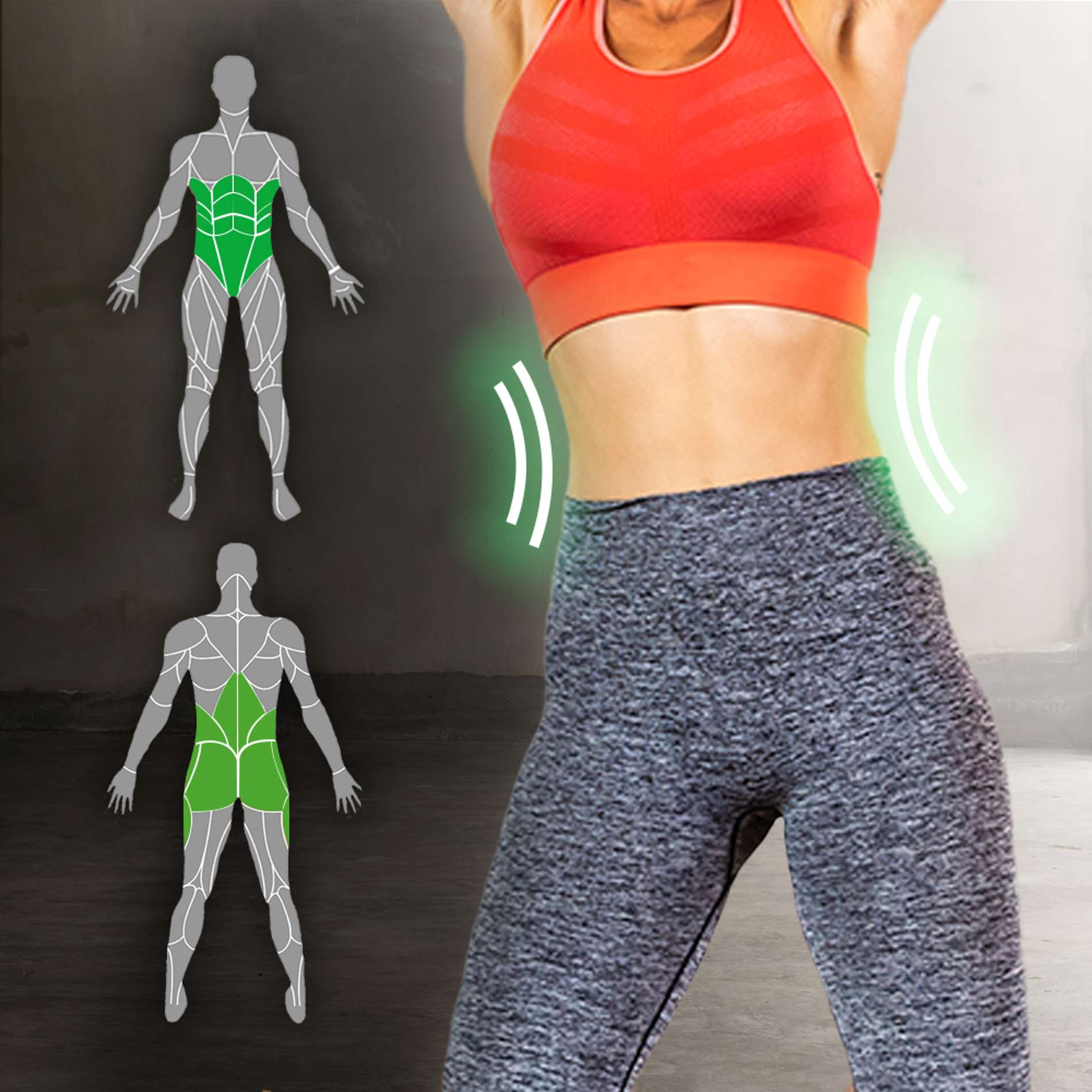 Aro hulahop 15 kg Tunturi Verde-3