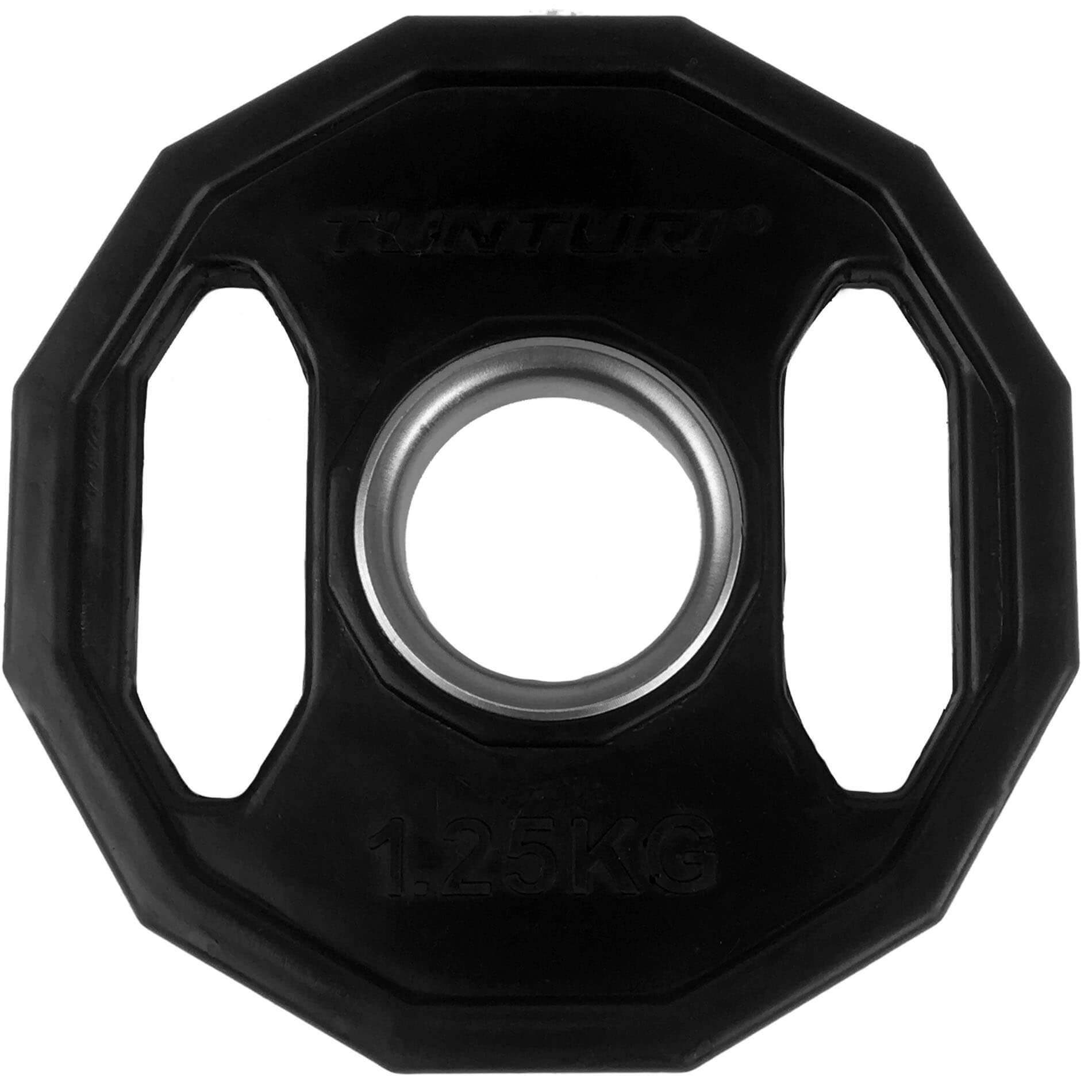 Pack de 2 discos de borracha para barras de 50 mm Tunturi Preto-2