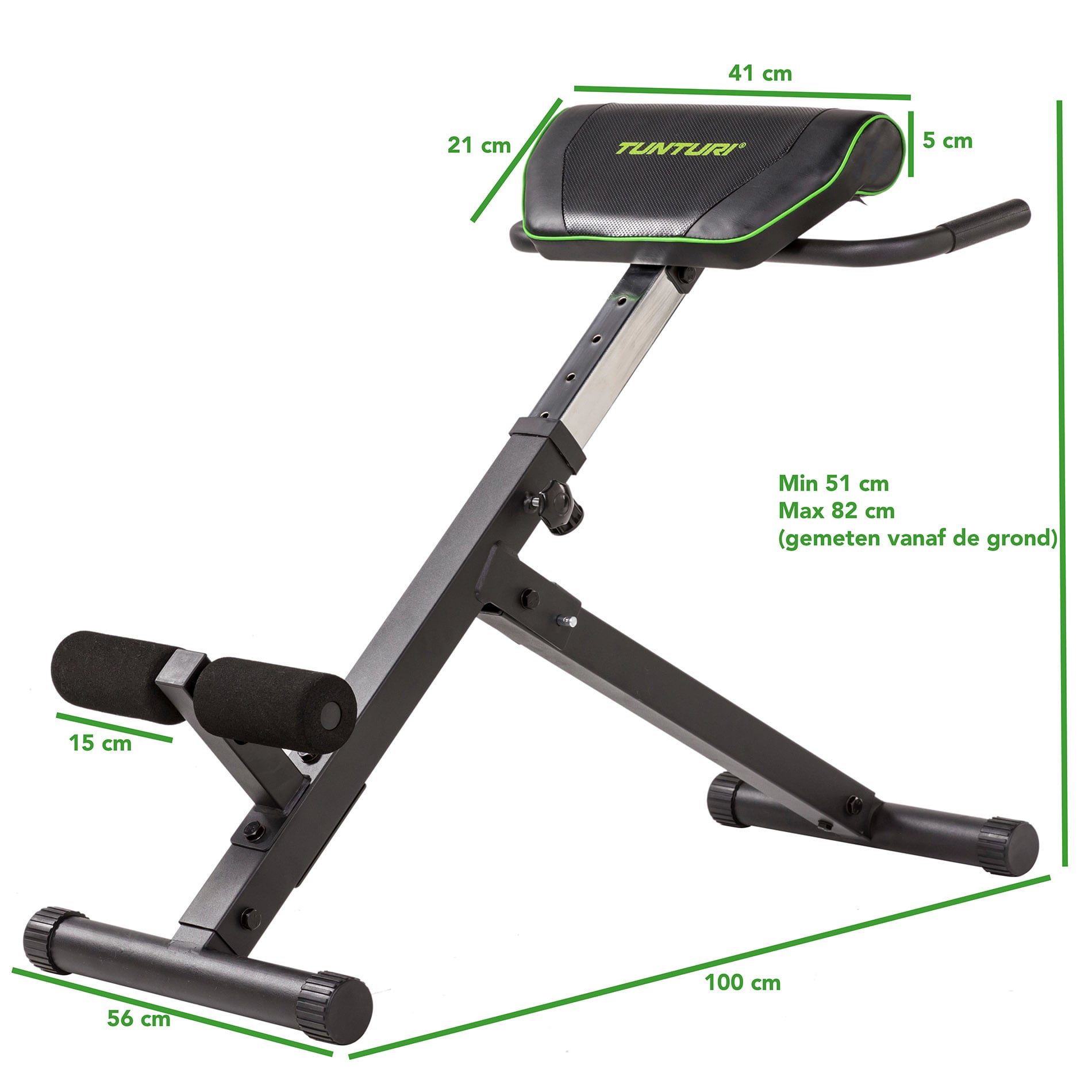 Banco de musculação CT40 Core Trainer Tunturi Preto-2