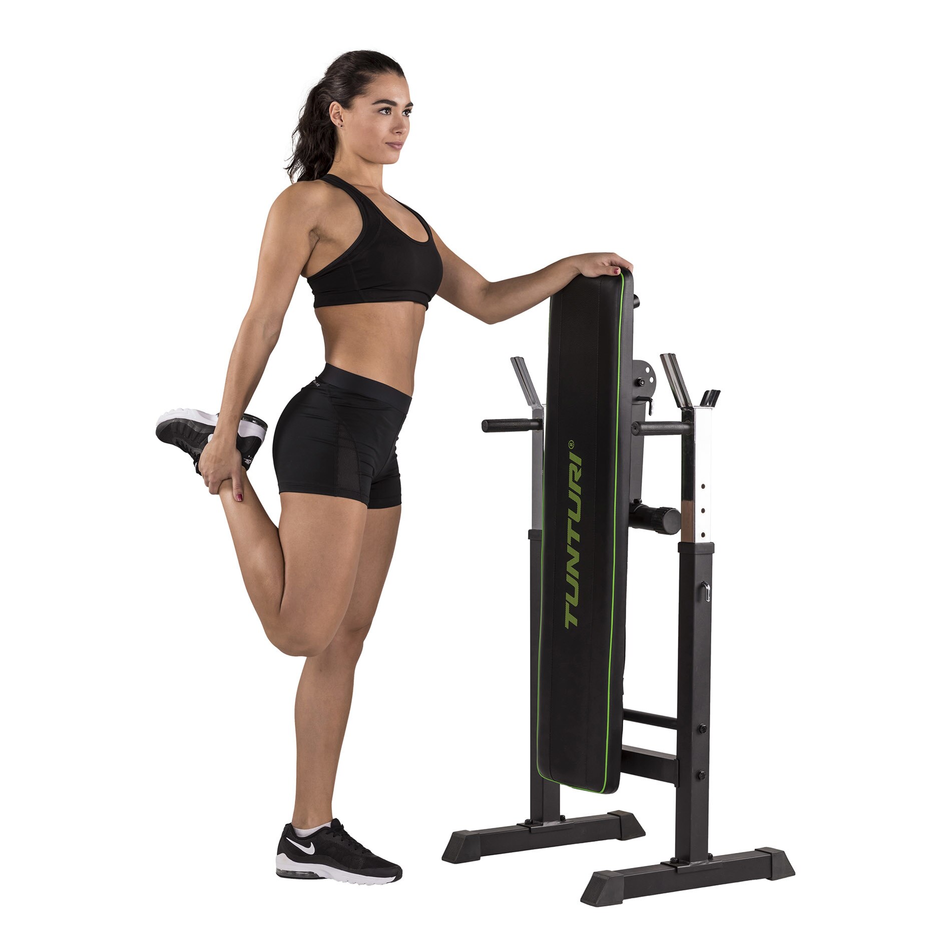 Banco de musculação WB20 Basic Weight Bench Tunturi Preto-4